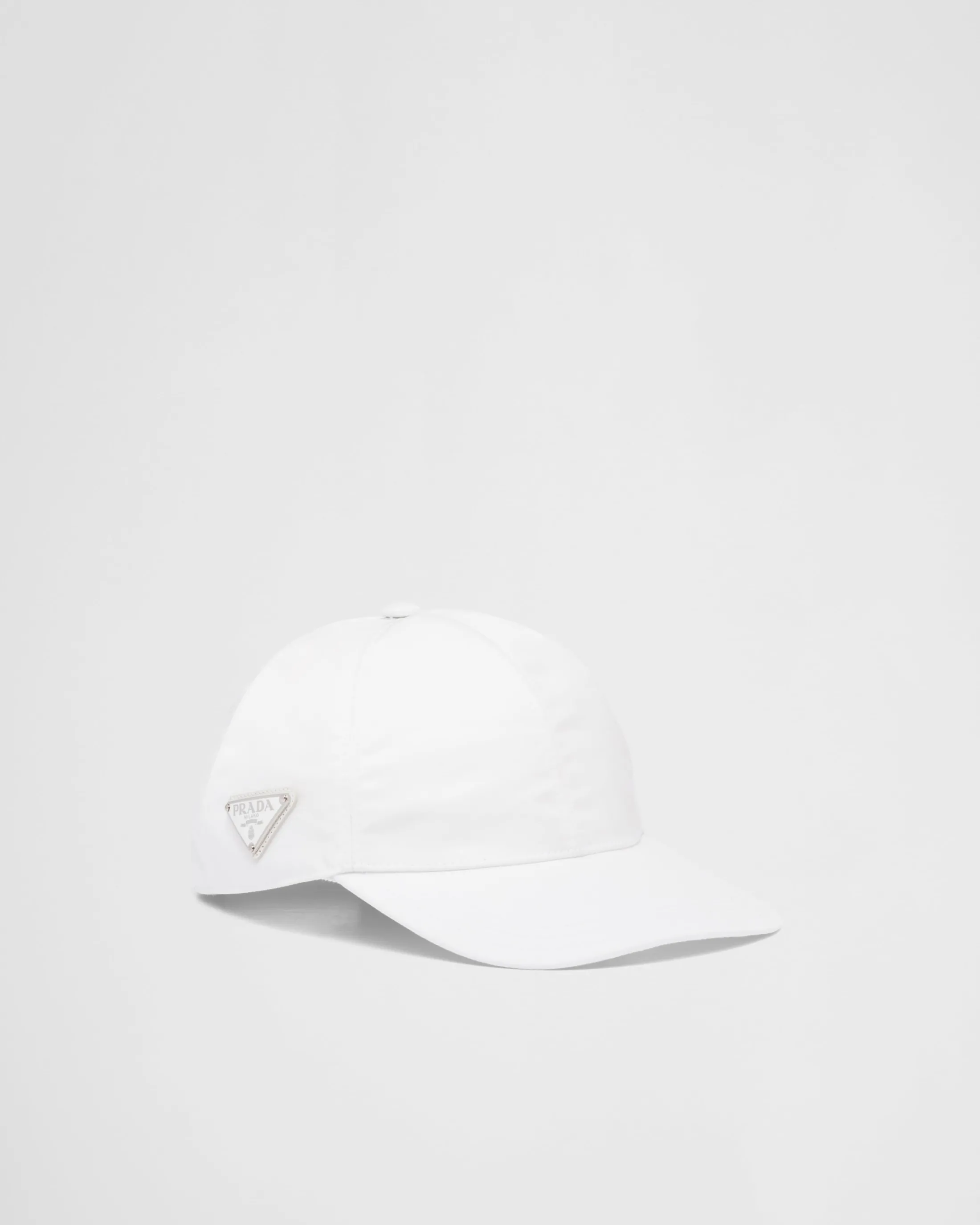 Prada Re-Nylon baseball cap White New