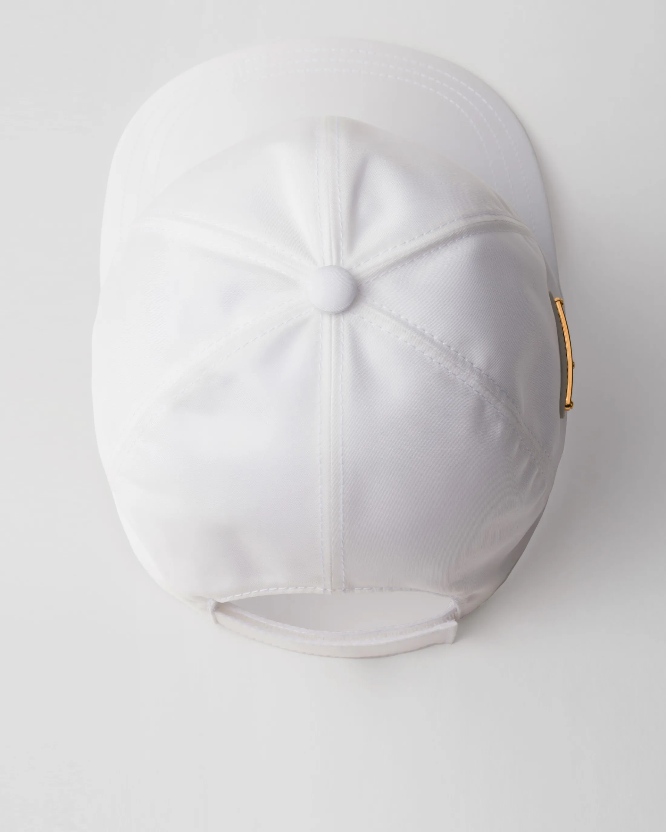 Prada Re-Nylon baseball cap White New