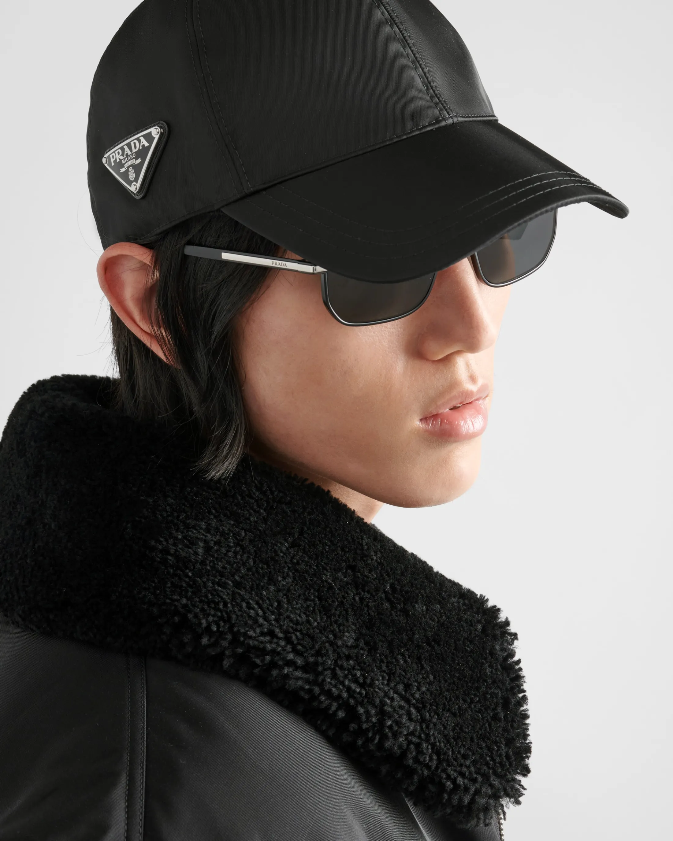 Prada Re-Nylon baseball cap Black Best