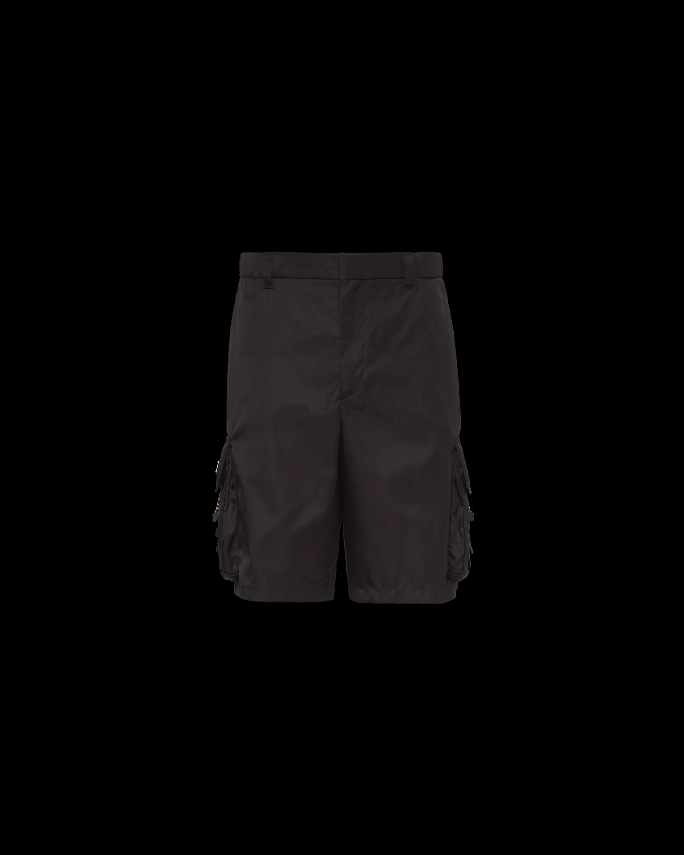 Prada Re-Nylon Bermudas Black Clearance