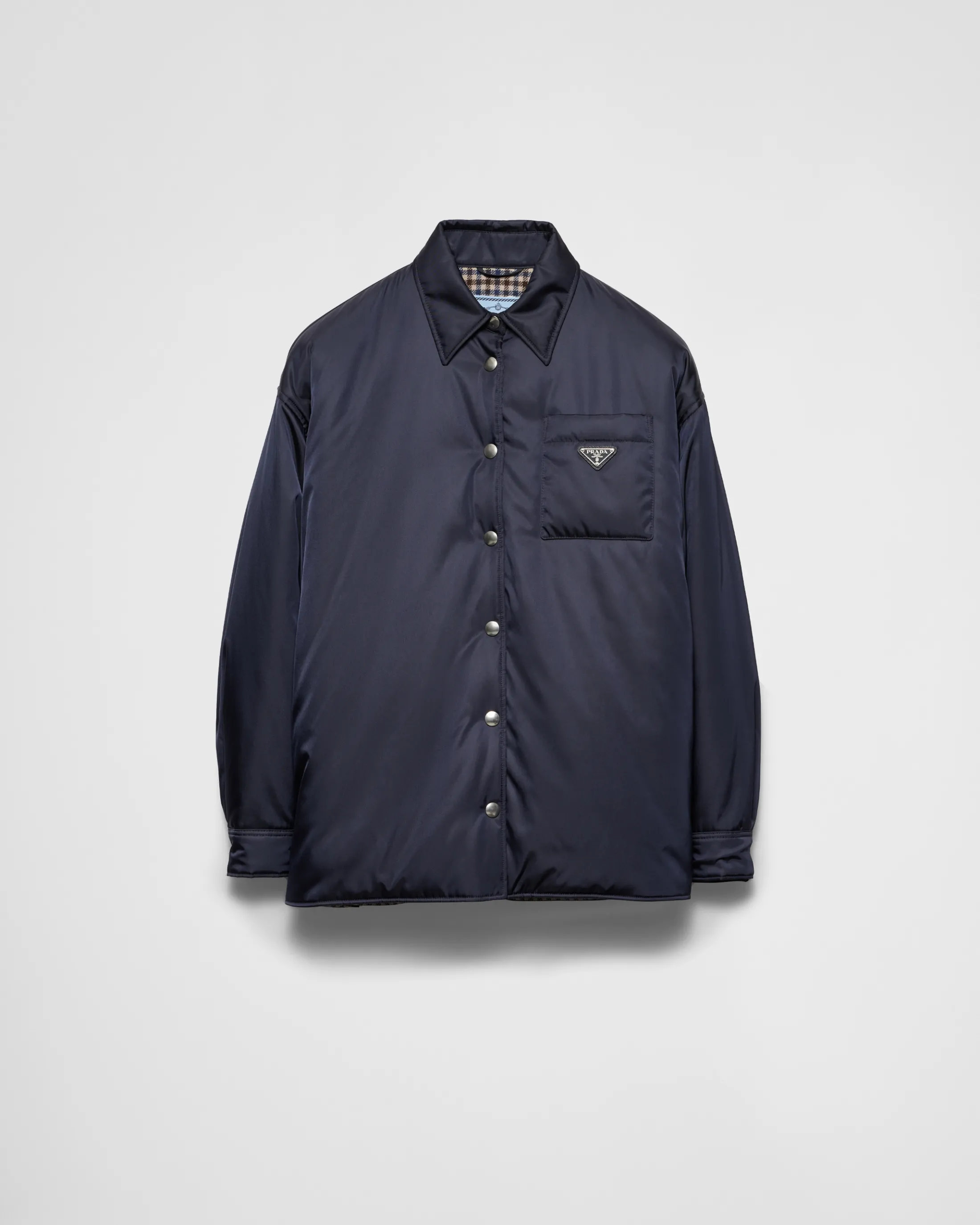 Prada Re-Nylon blouson jacket Blue Online