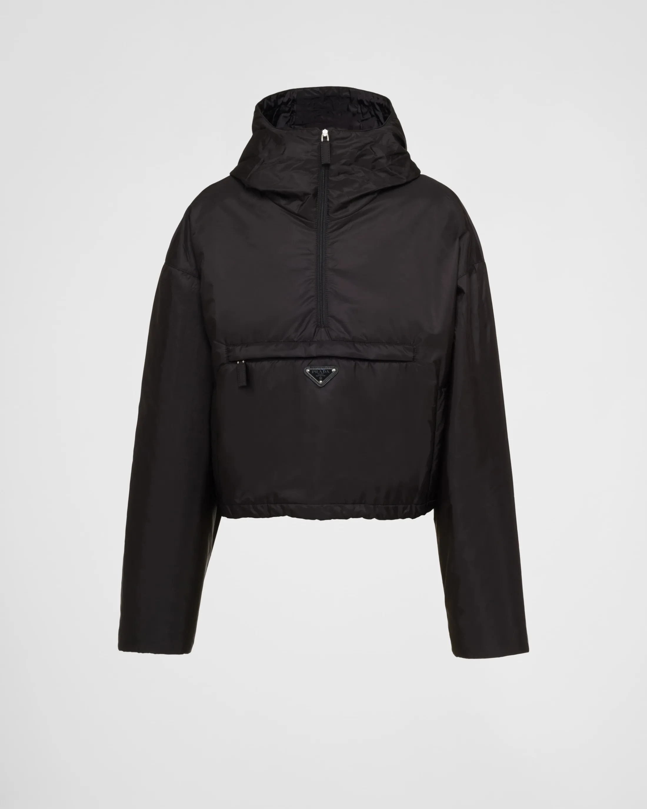 Prada Re-Nylon blouson jacket Black Shop