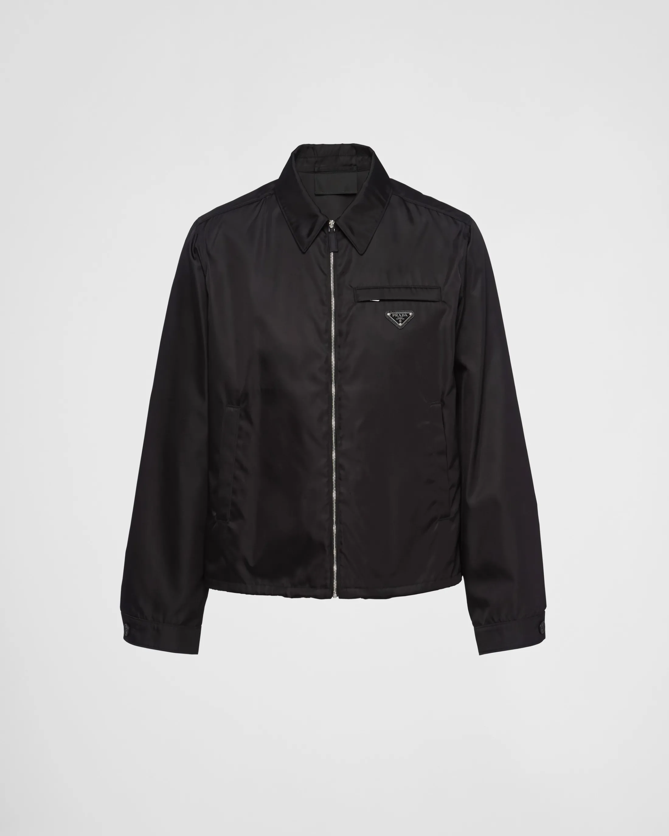 Prada Re-Nylon blouson jacket Black Best