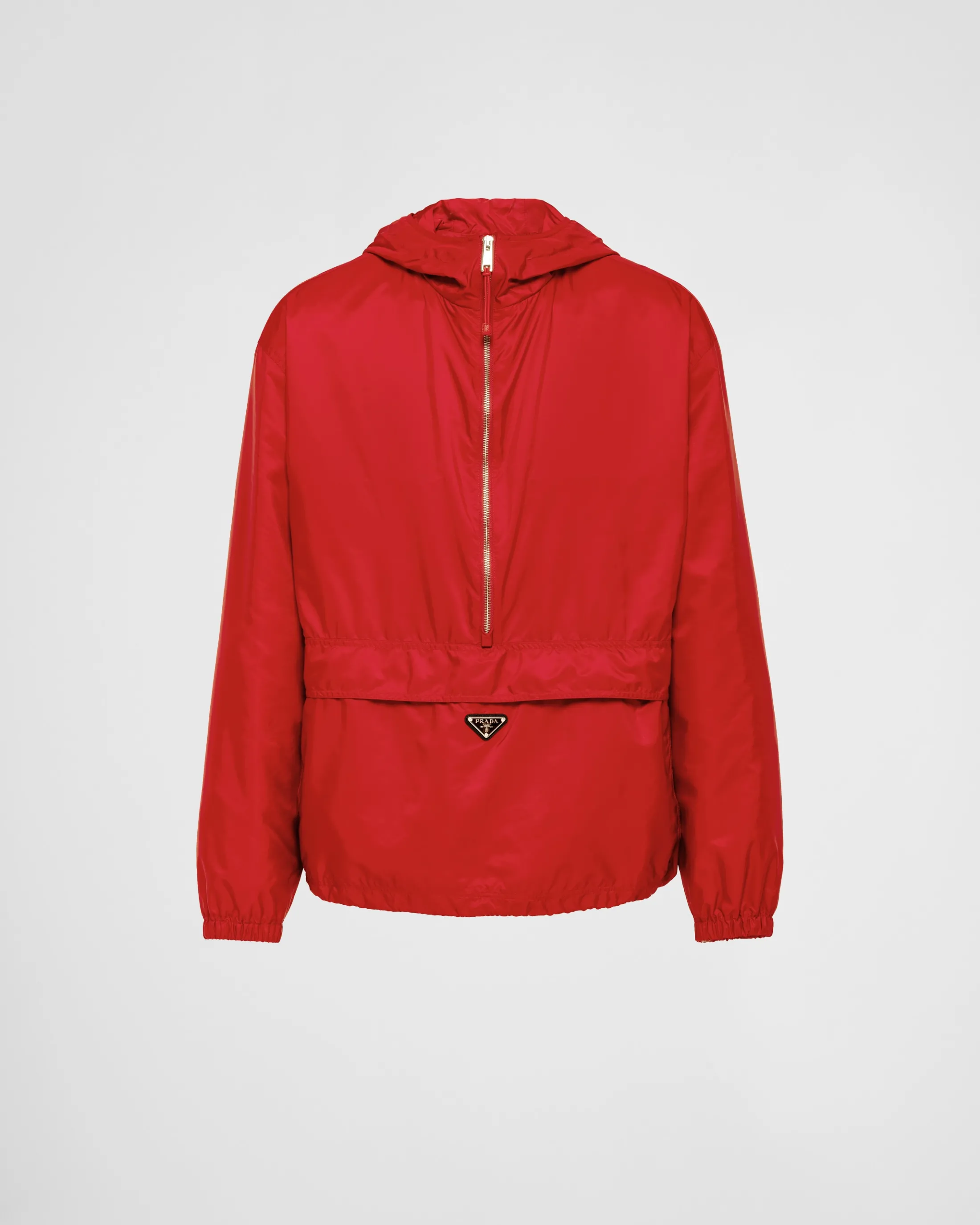 Prada Re-Nylon blouson jacket Red Cheap