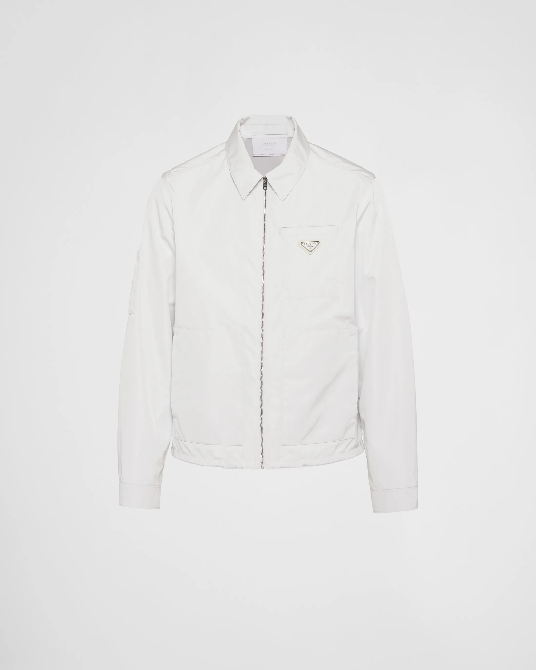 Prada Re-Nylon blouson jacket White Best Sale