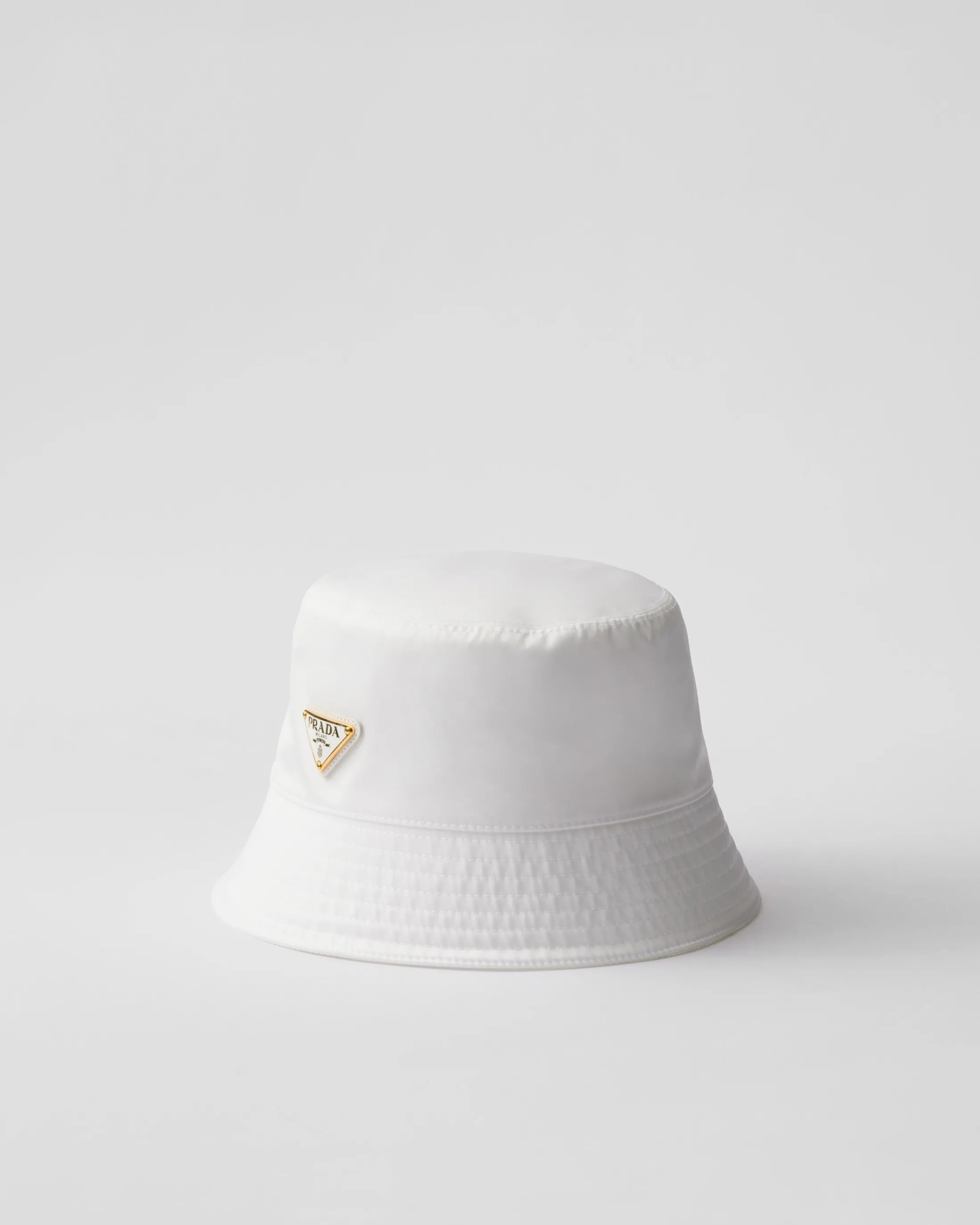 Prada Re-Nylon bucket hat White Flash Sale