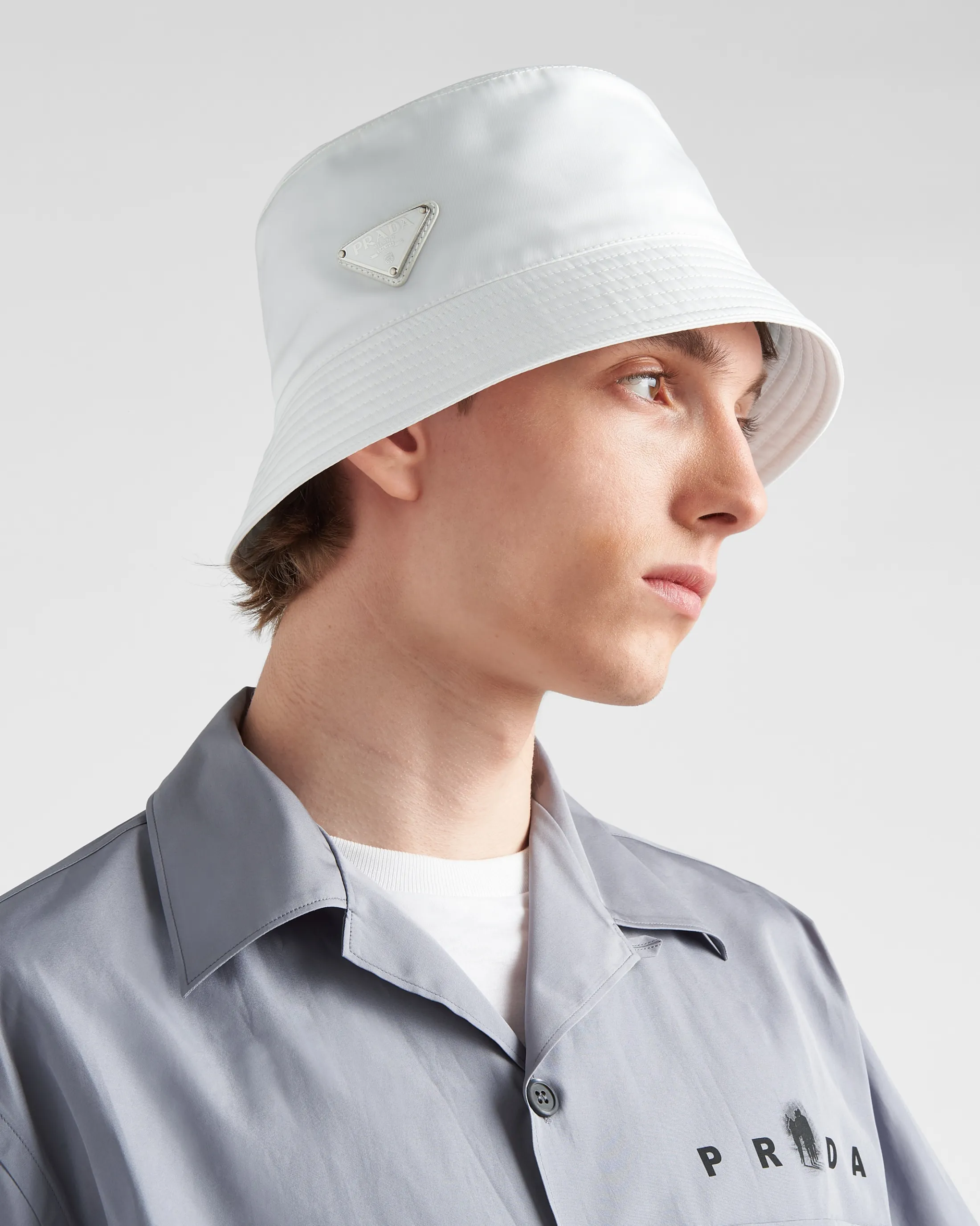 Prada Re-Nylon bucket hat White Fashion