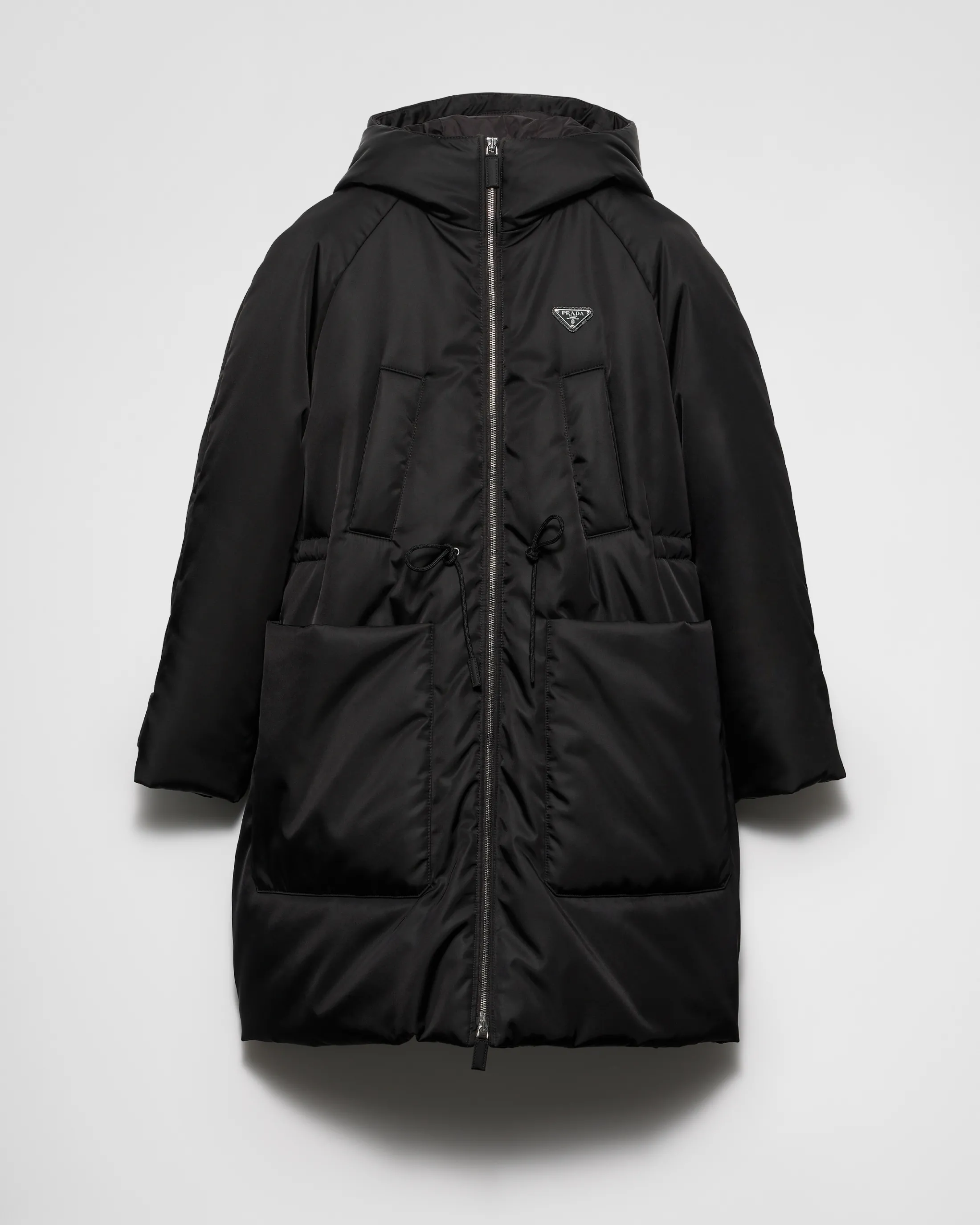 Prada Re-Nylon down coat Black Sale