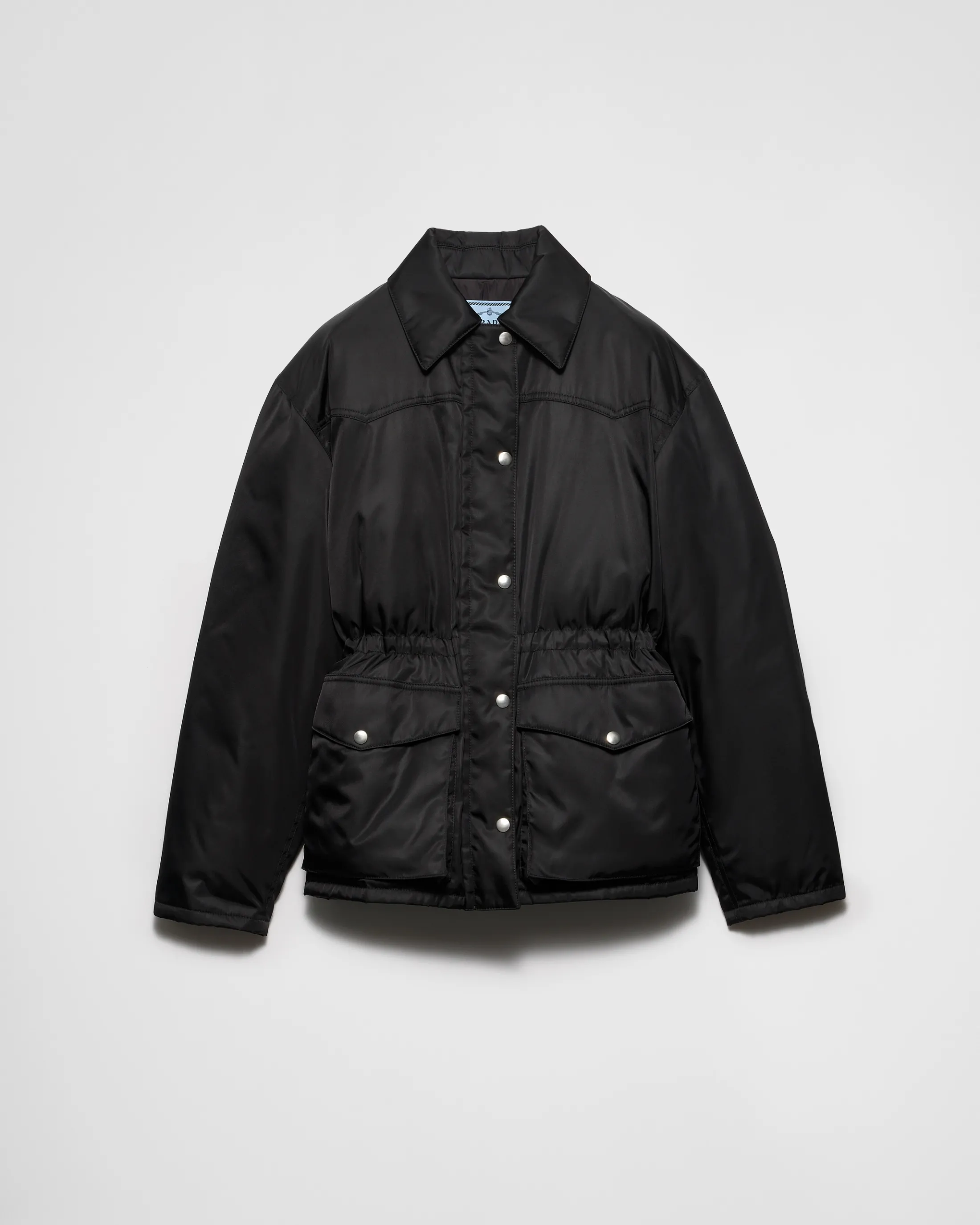 Prada Re-Nylon down jacket Black Fashion