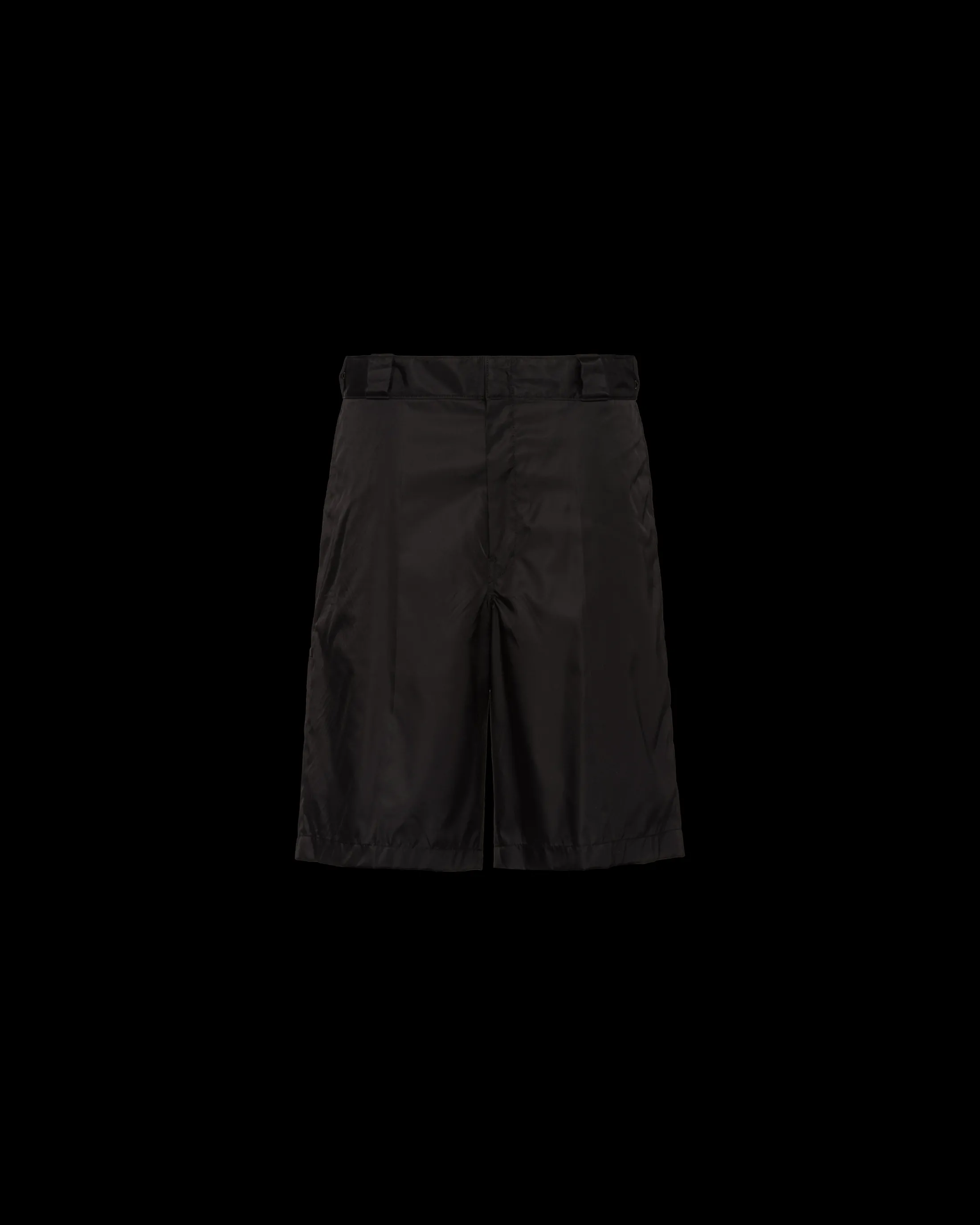 Prada Re-Nylon gabardine Bermudas Black Hot