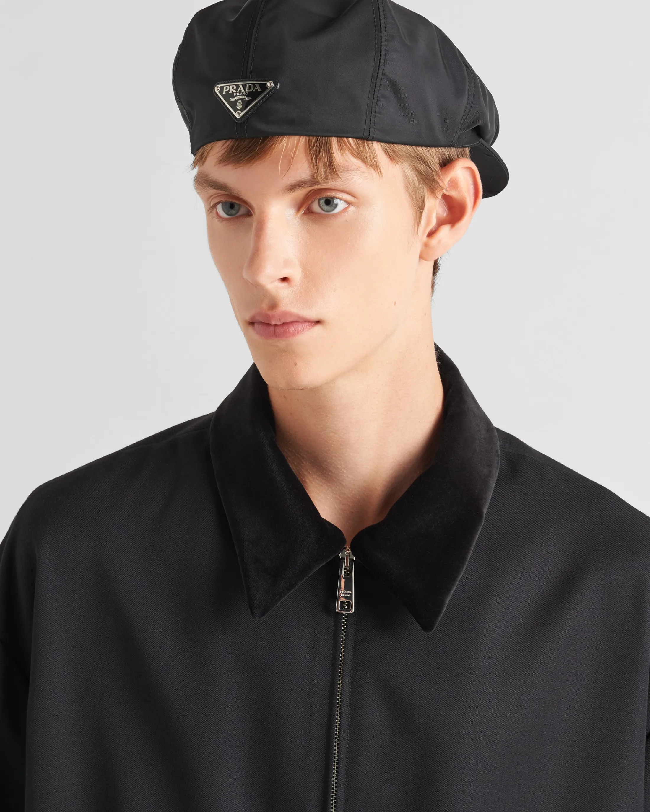 Prada Re-Nylon hat Black Online