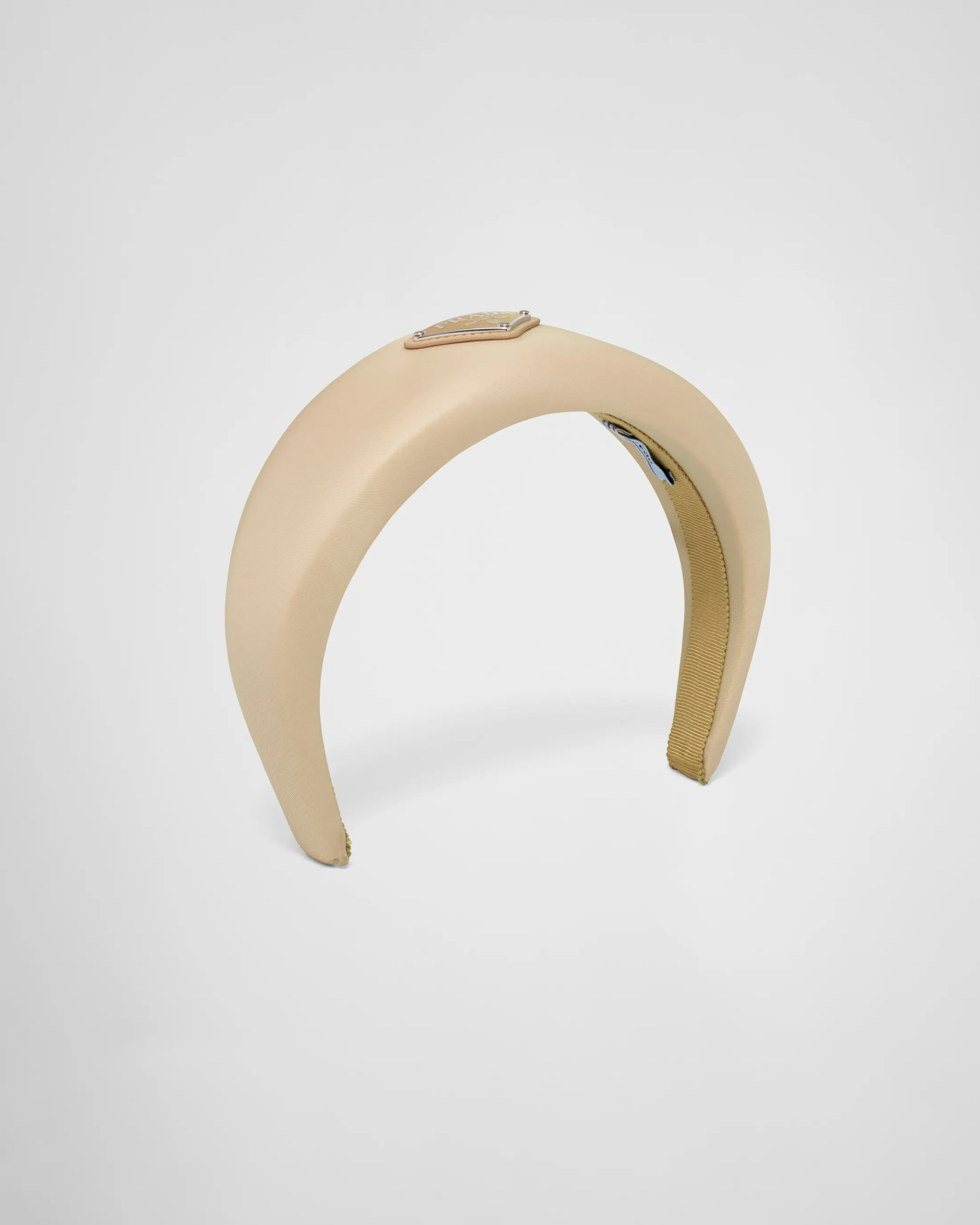 Prada Re-Nylon headband Desertbeige Online