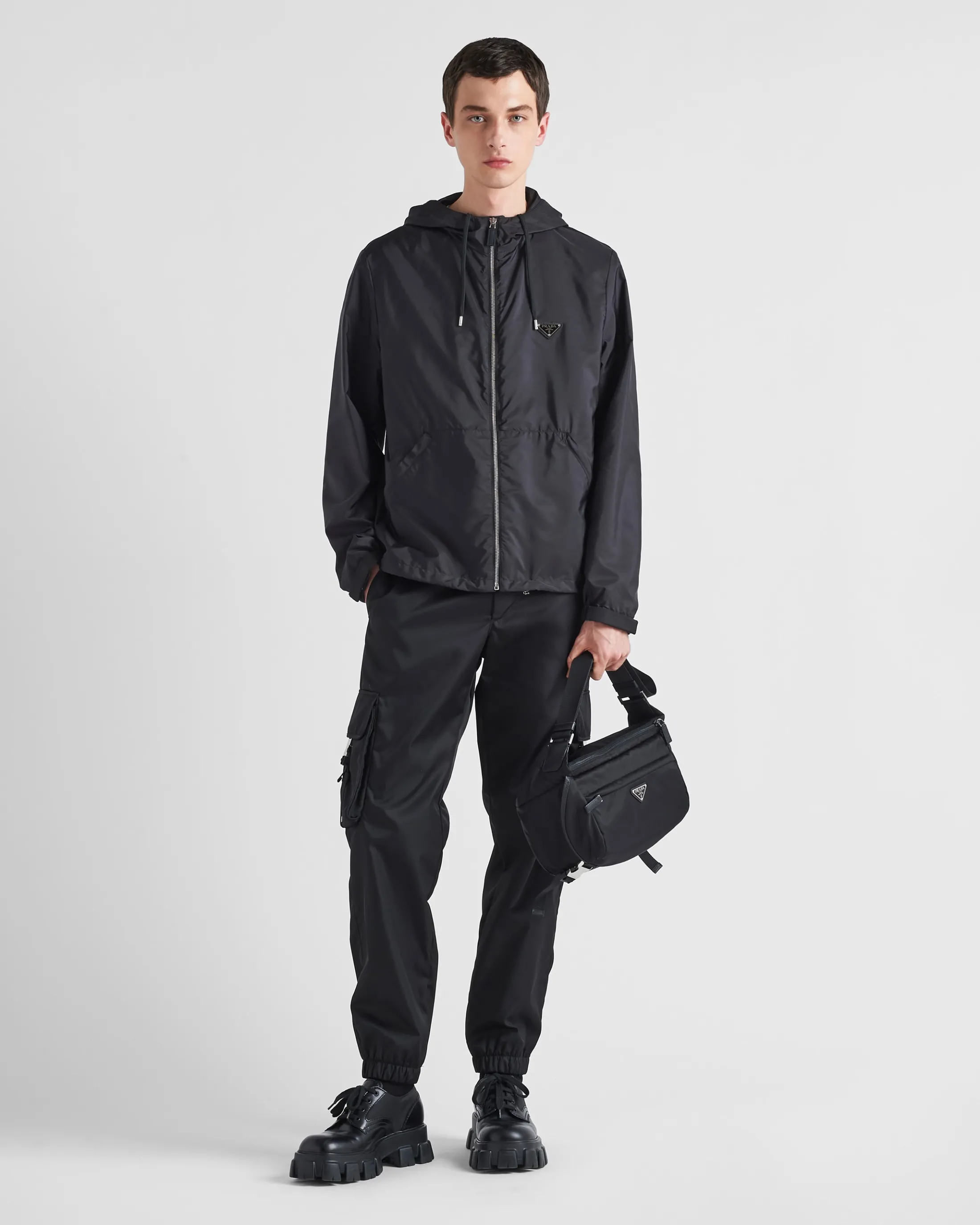 Prada Re-Nylon jacket Black Store