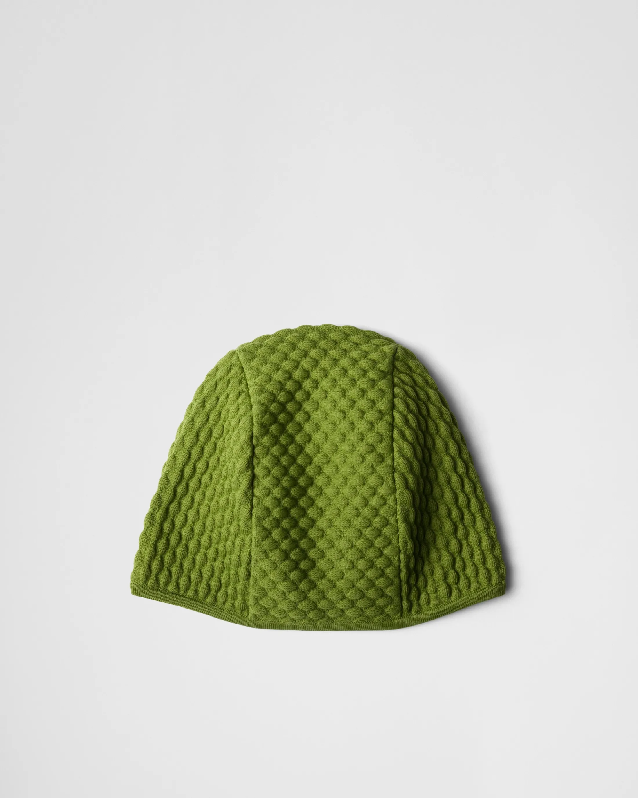 Prada Re-Nylon knit cap Ivygreen Best