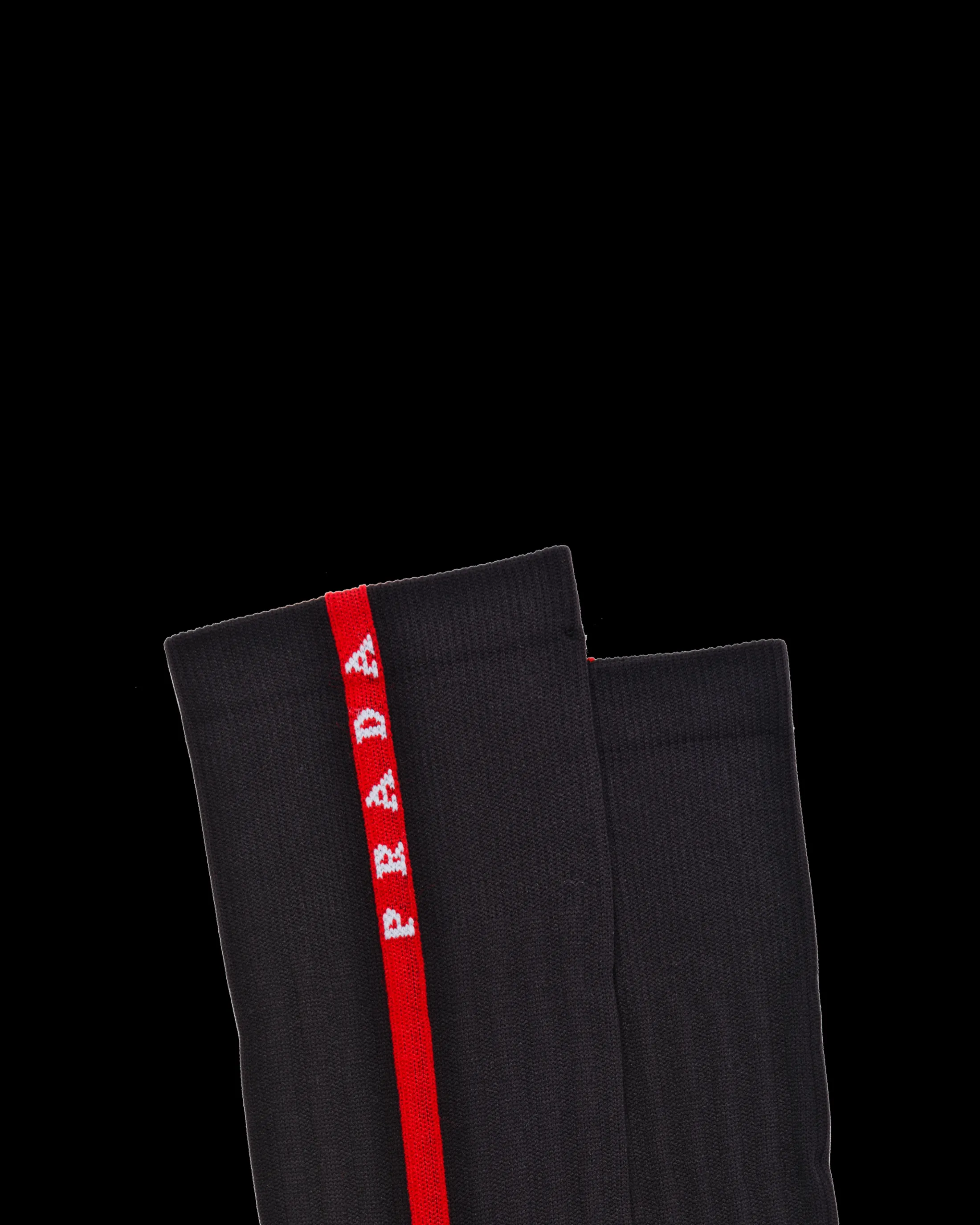 Prada Re-Nylon knit socks Black Shop