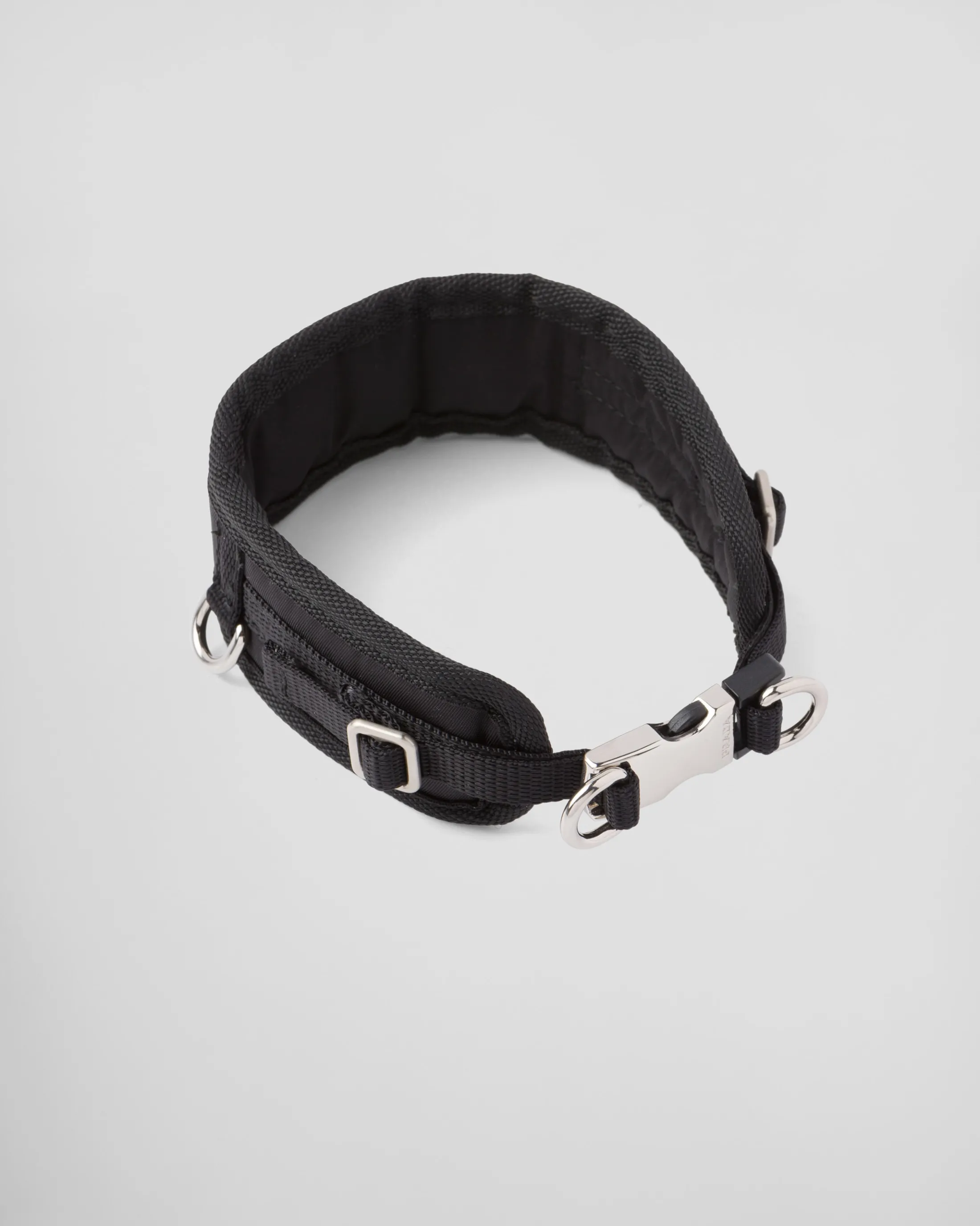 Prada Re-Nylon pet collar Black Sale