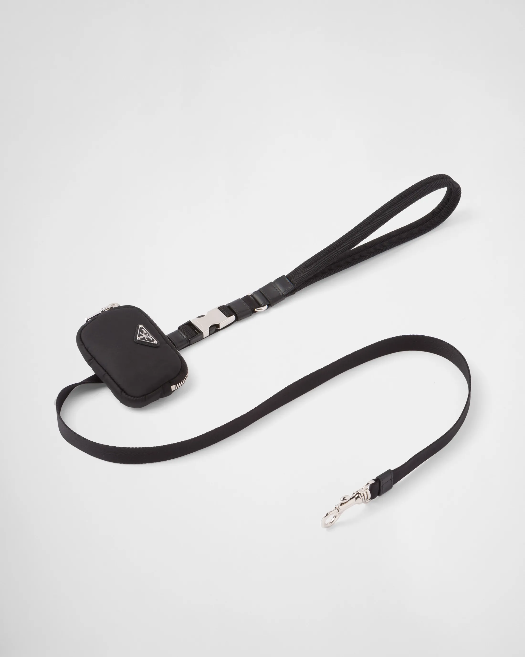 Prada Re-Nylon pet leash Black Sale