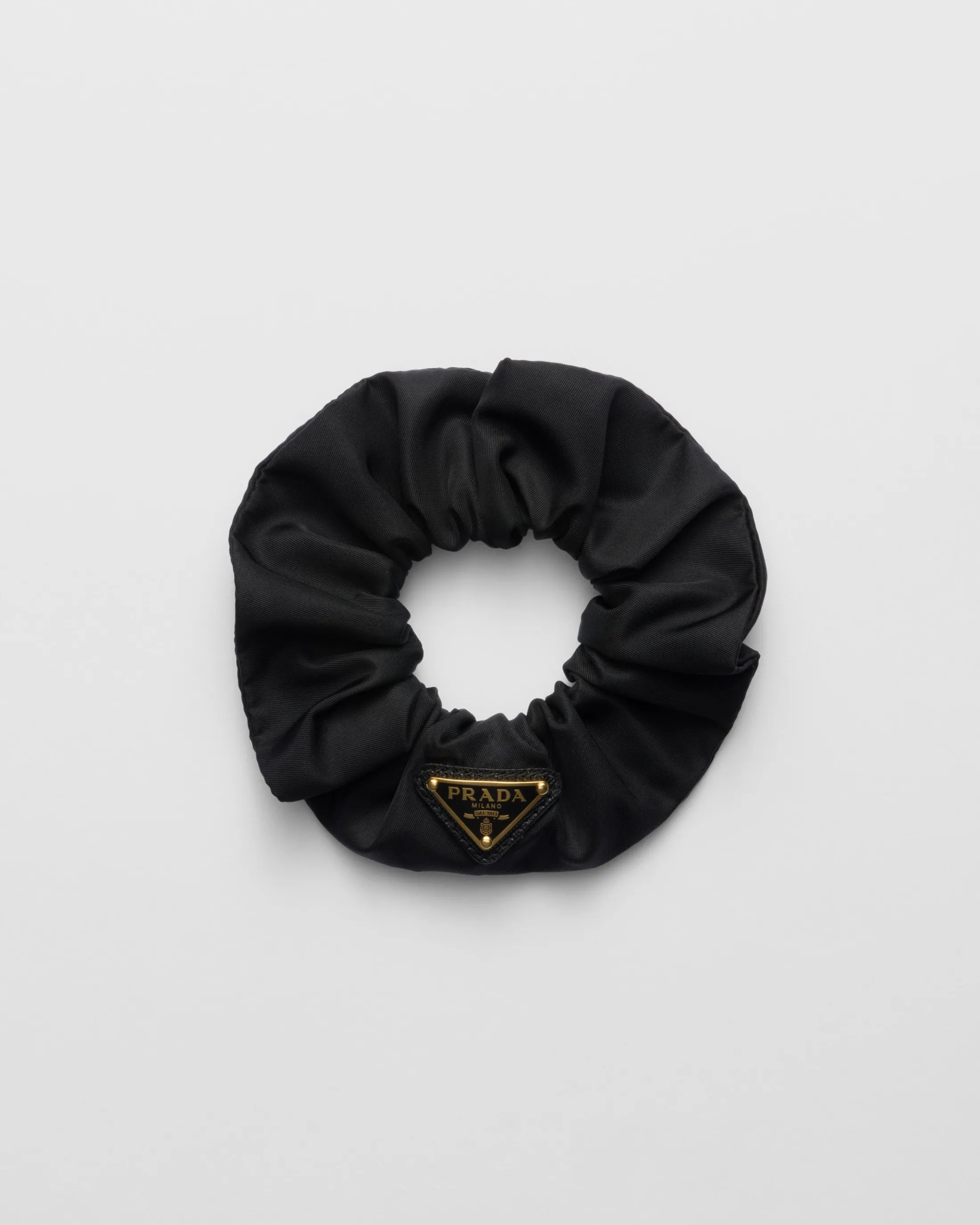 Prada Re-Nylon scrunchie Black Clearance