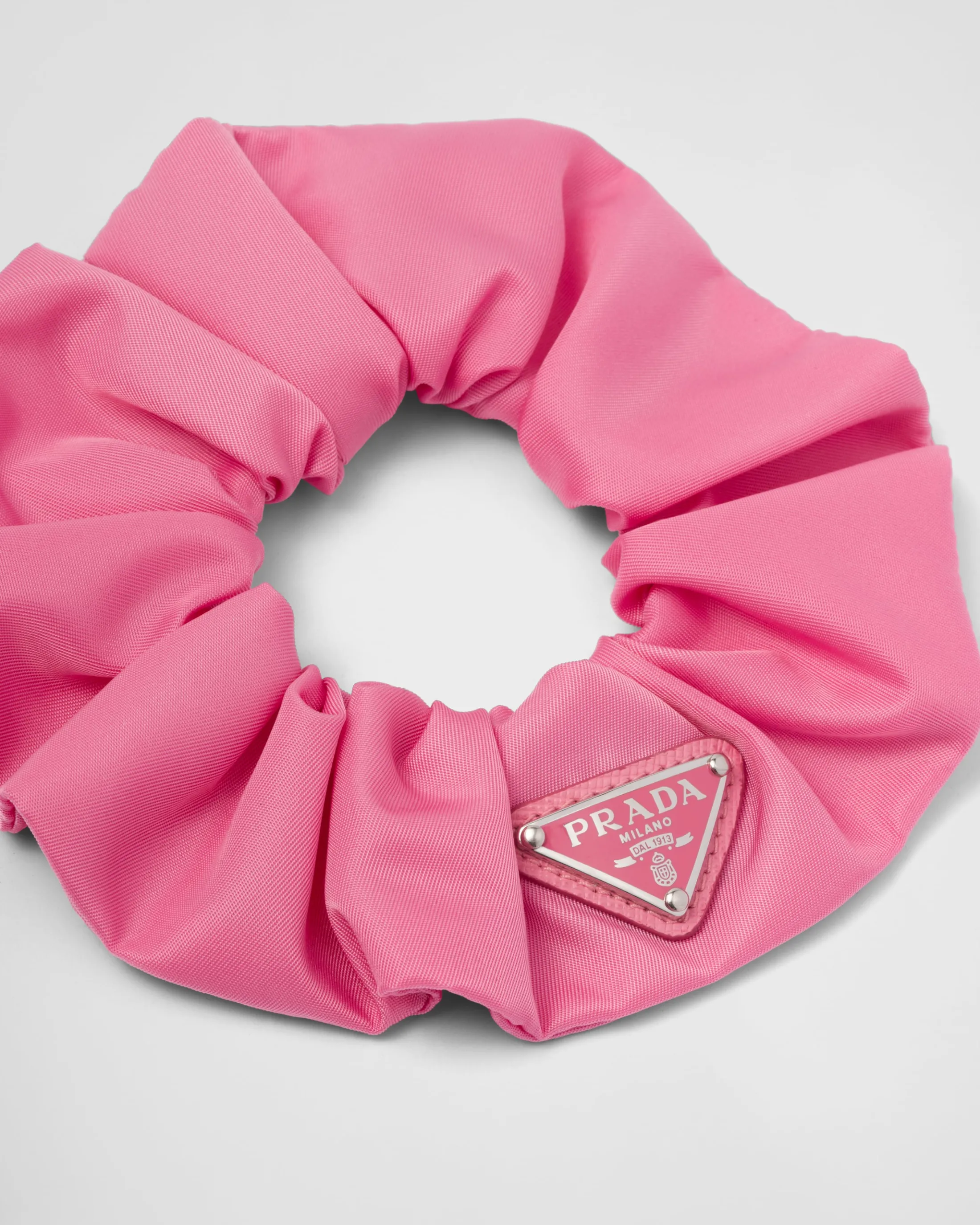 Prada Re-Nylon scrunchie Begoniapink New