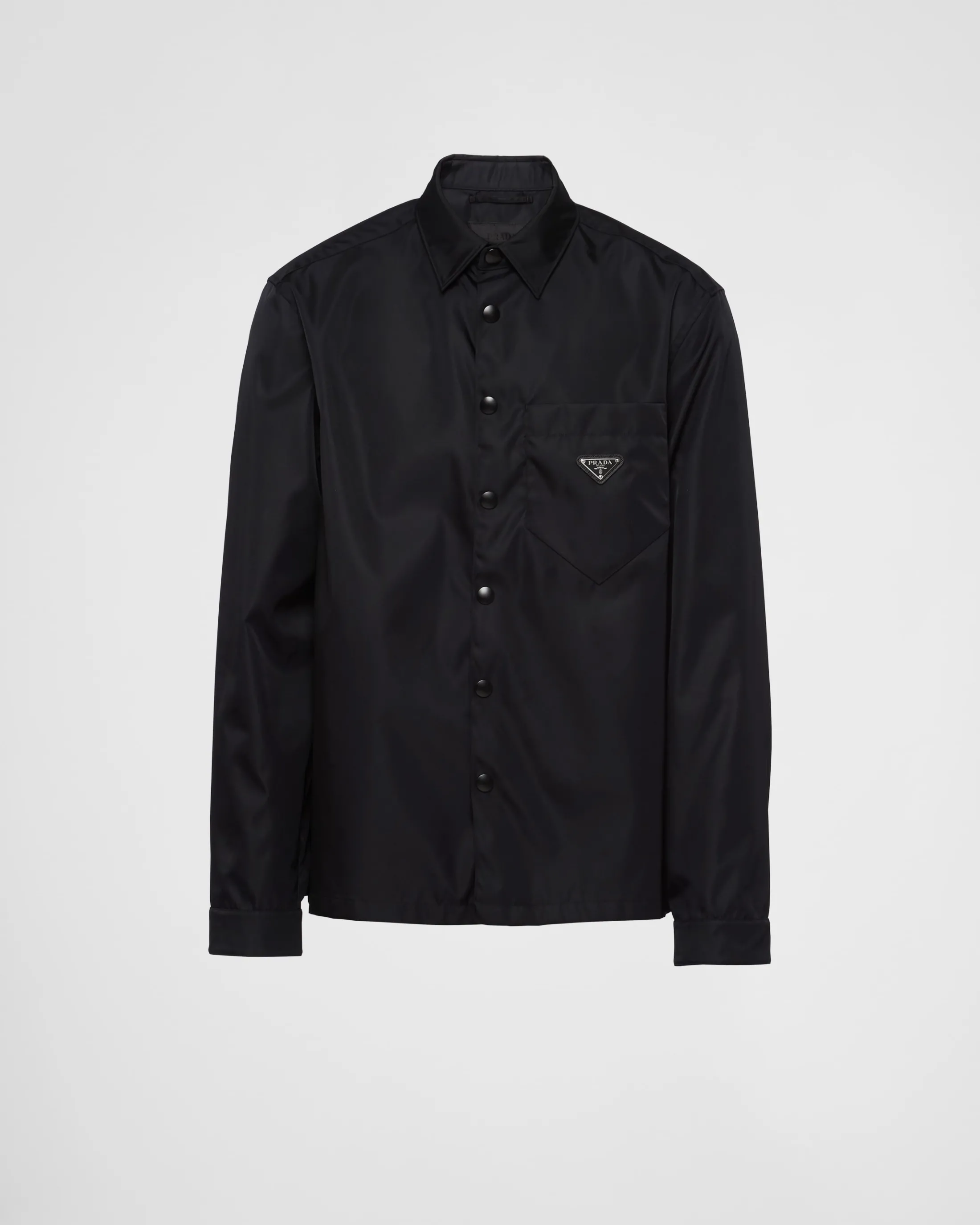 Prada Re-Nylon shirt Black Hot