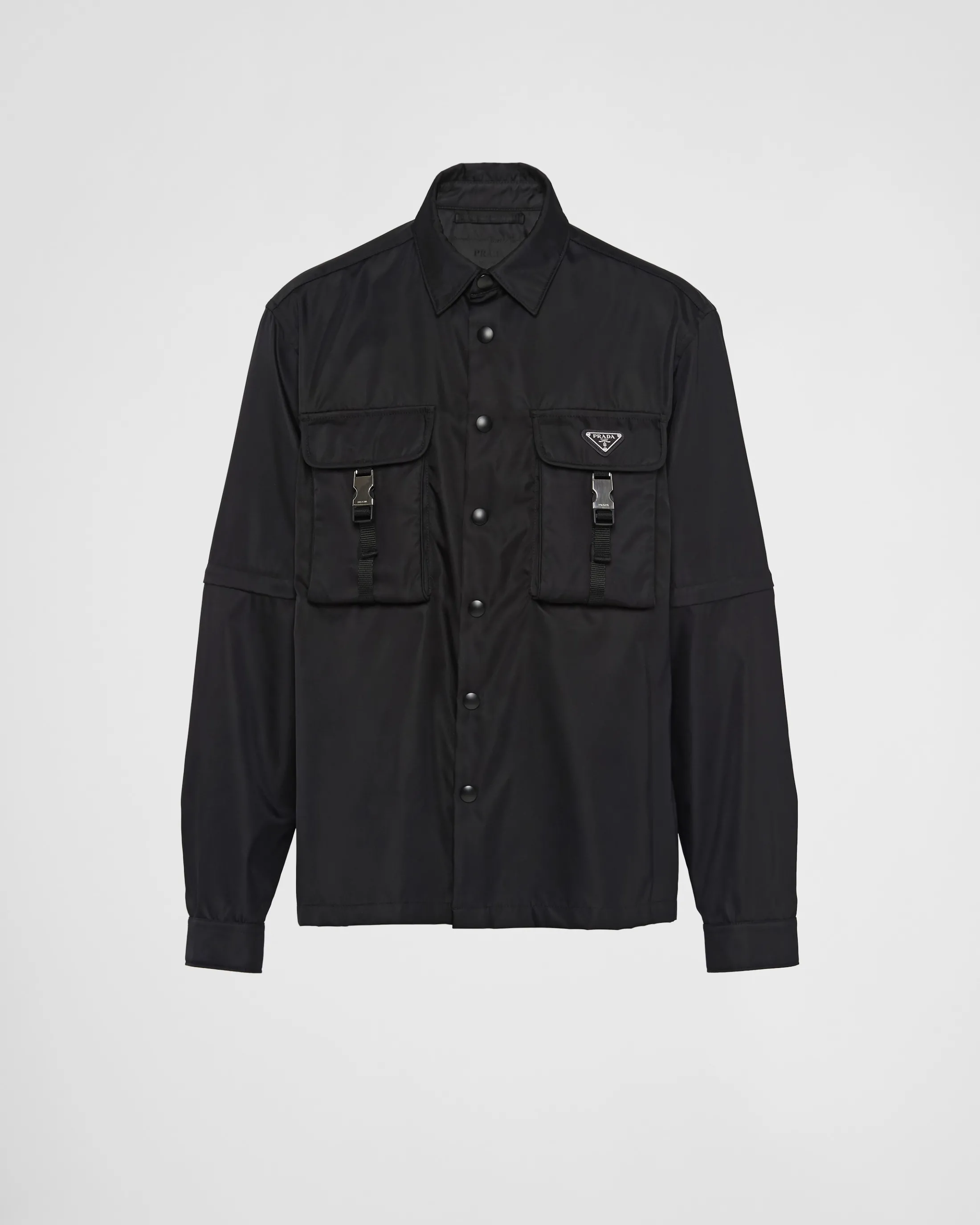 Prada Re-Nylon shirt Black Clearance