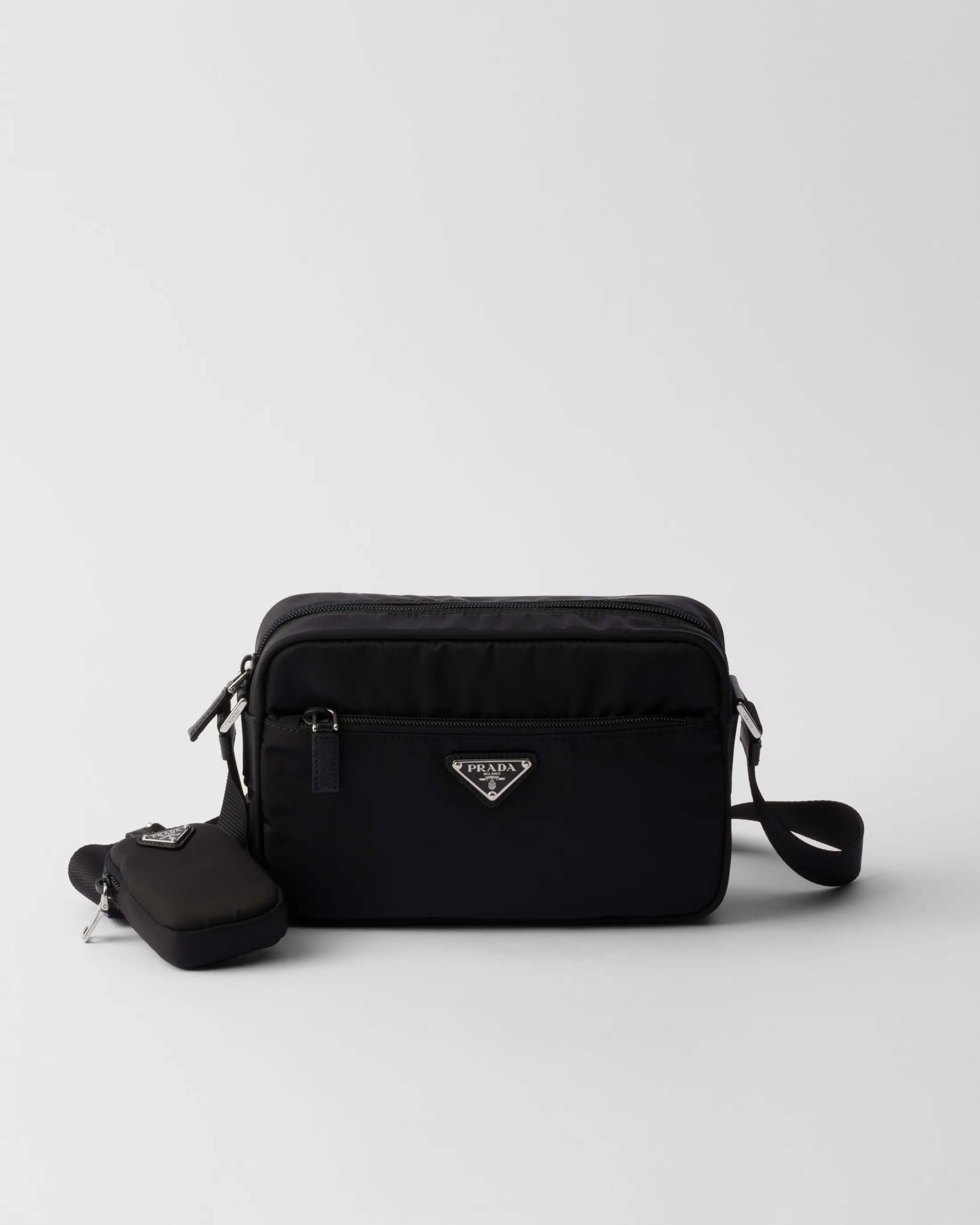 Prada Re-Nylon shoulder bag Black Cheap