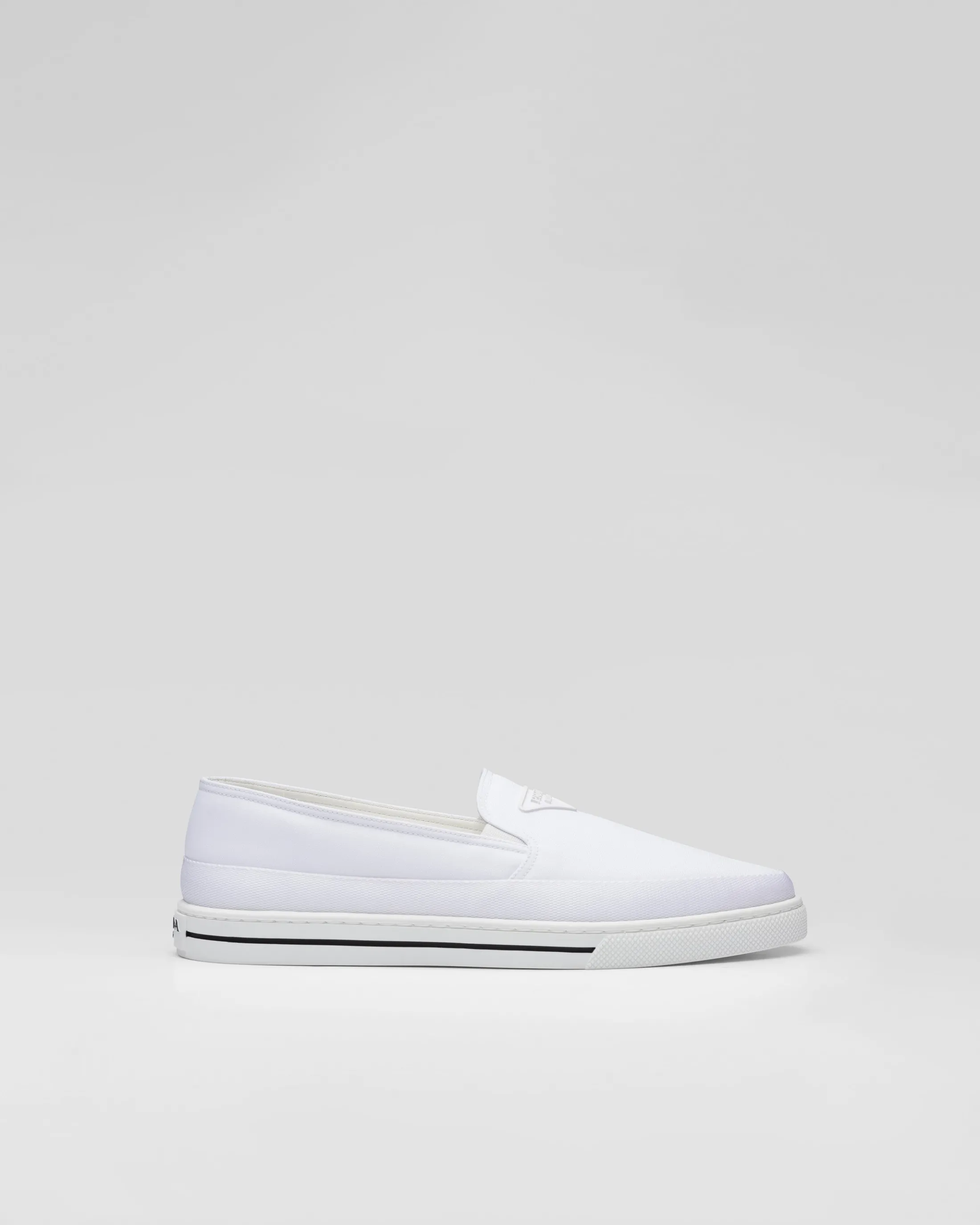 Prada Re-Nylon slip-on sneakers White Cheap