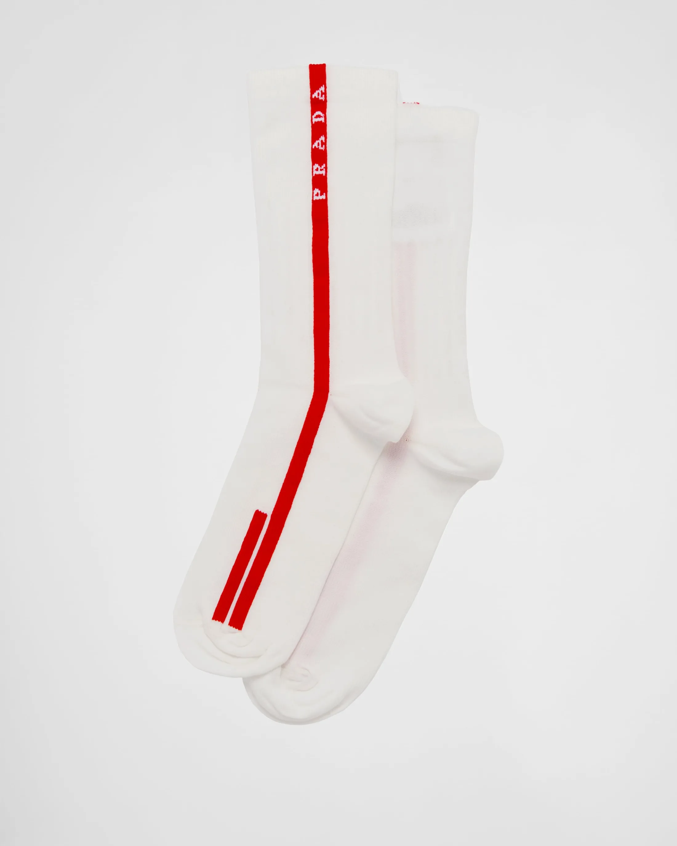 Prada Re-Nylon socks White Outlet