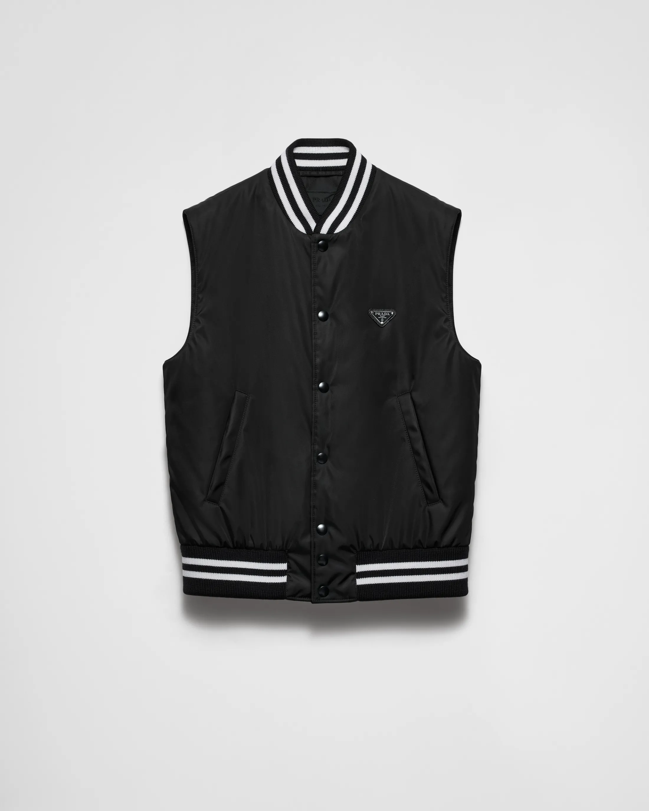 Prada Re-Nylon vest Black Best Sale