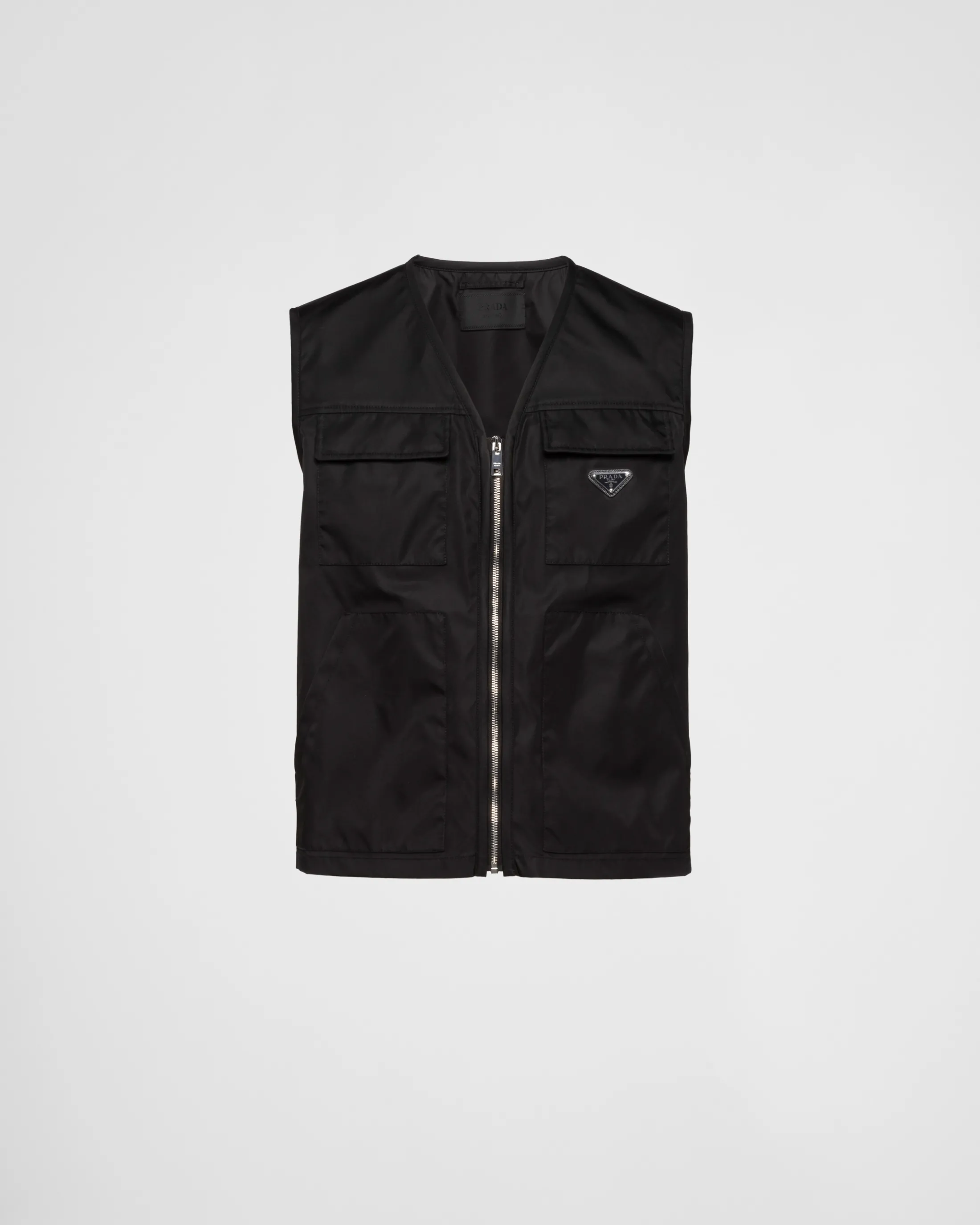 Prada Re-Nylon vest Black Hot