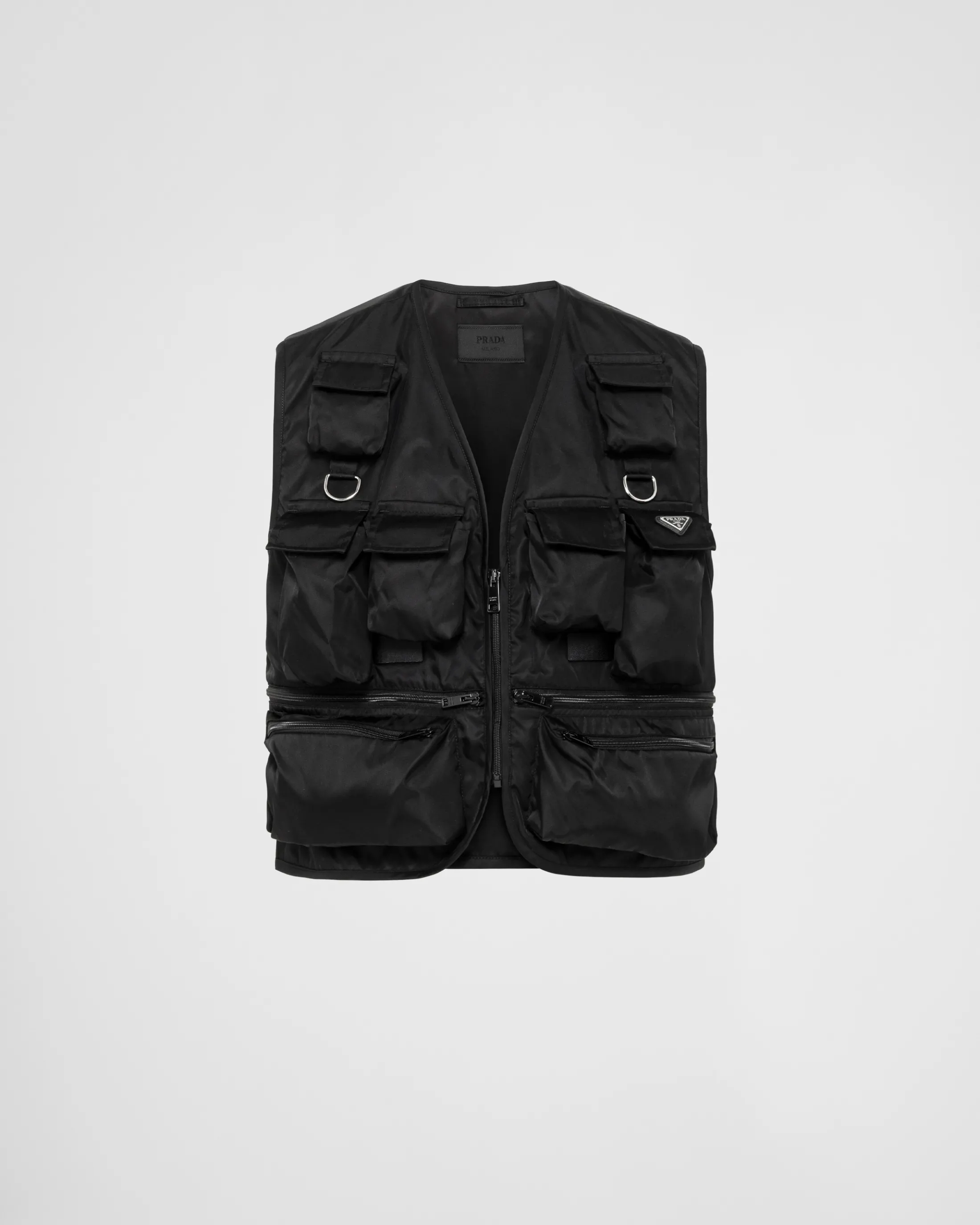 Prada Re-Nylon vest Black Online