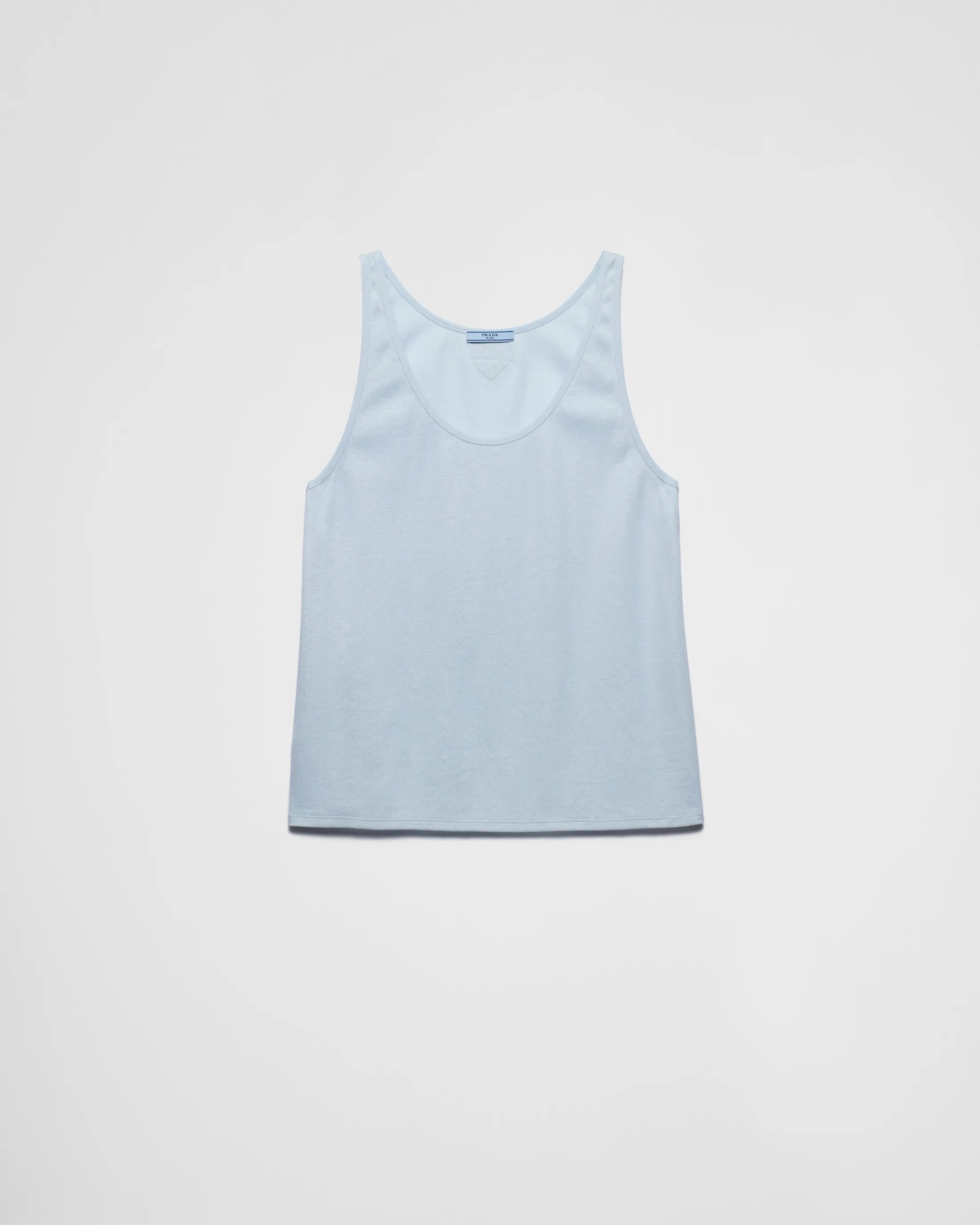 Prada Ribbed knit tank top Astro Best Sale