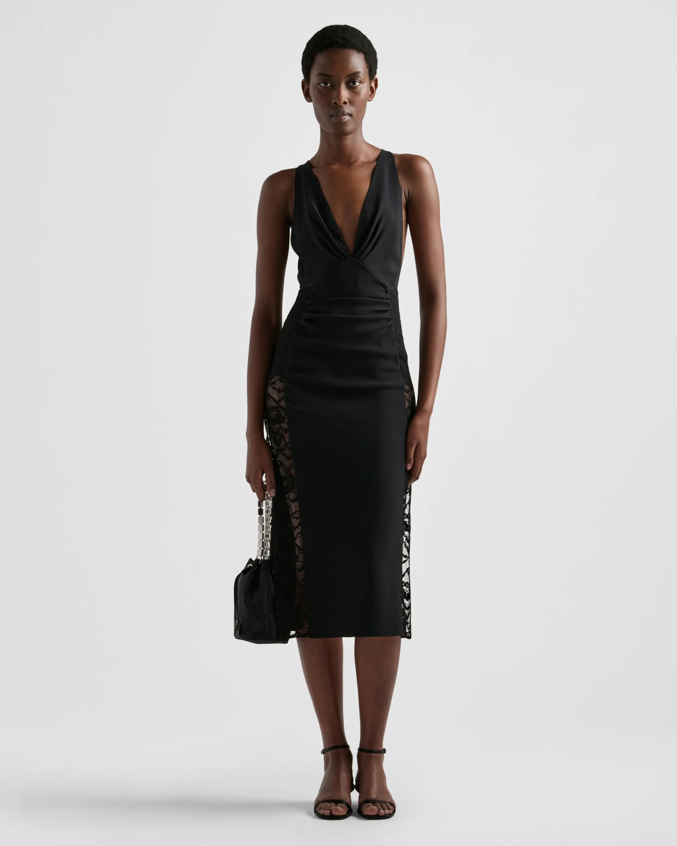 Prada Sablé dress Black Outlet