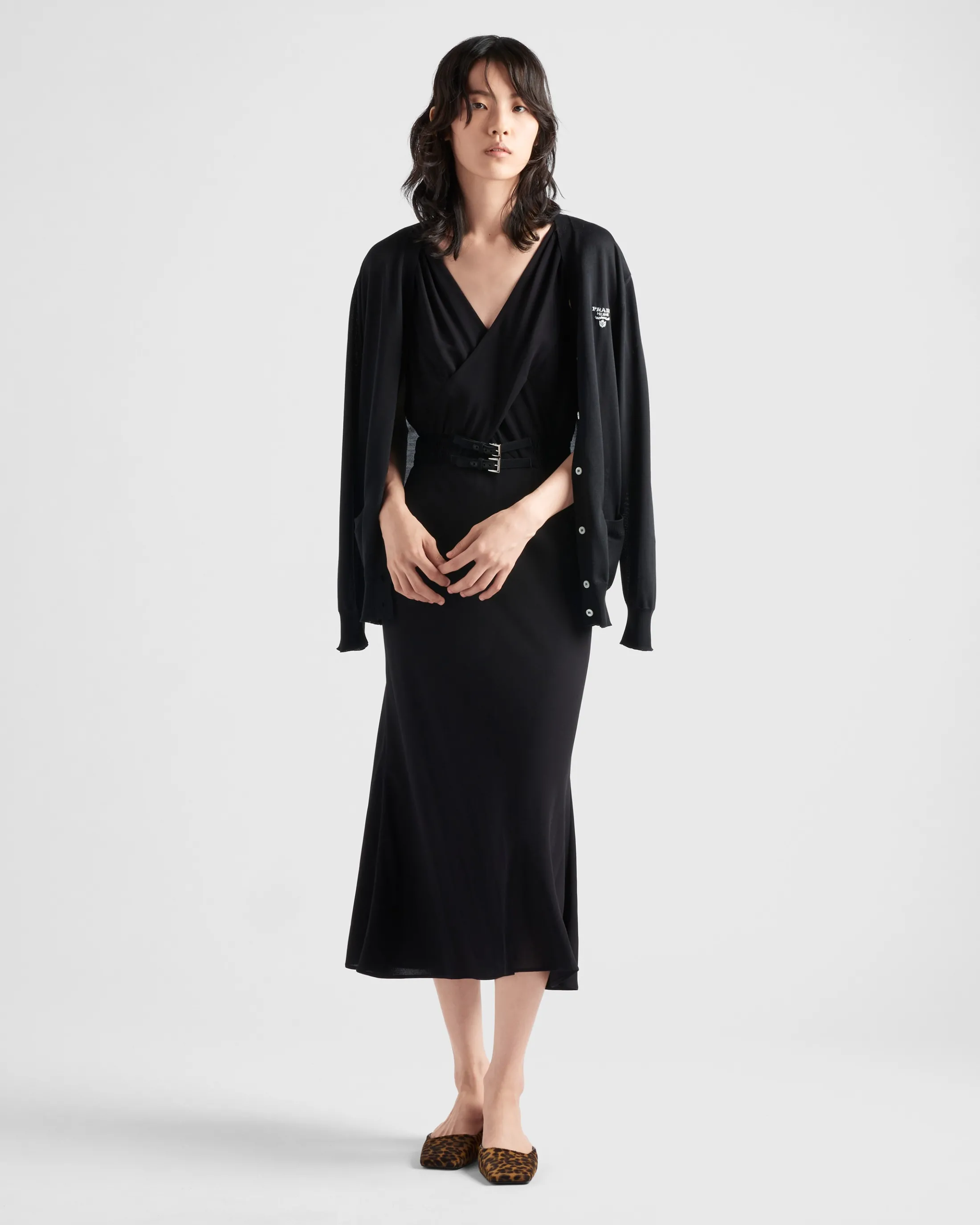 Prada Sablé dress Black Discount