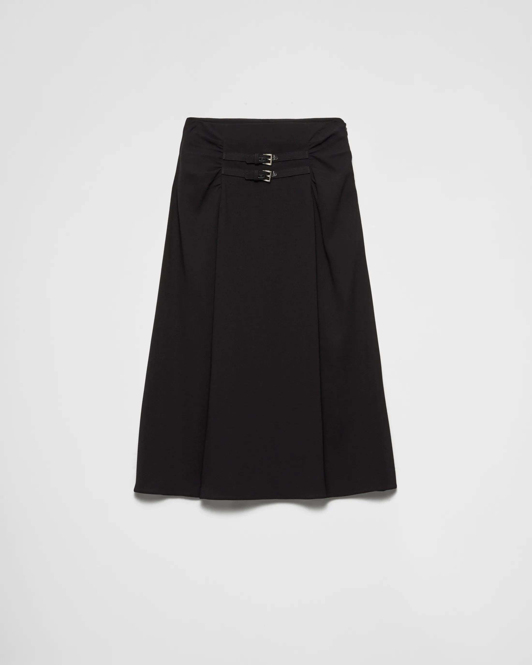 Prada Sablé midi-skirt Black Best