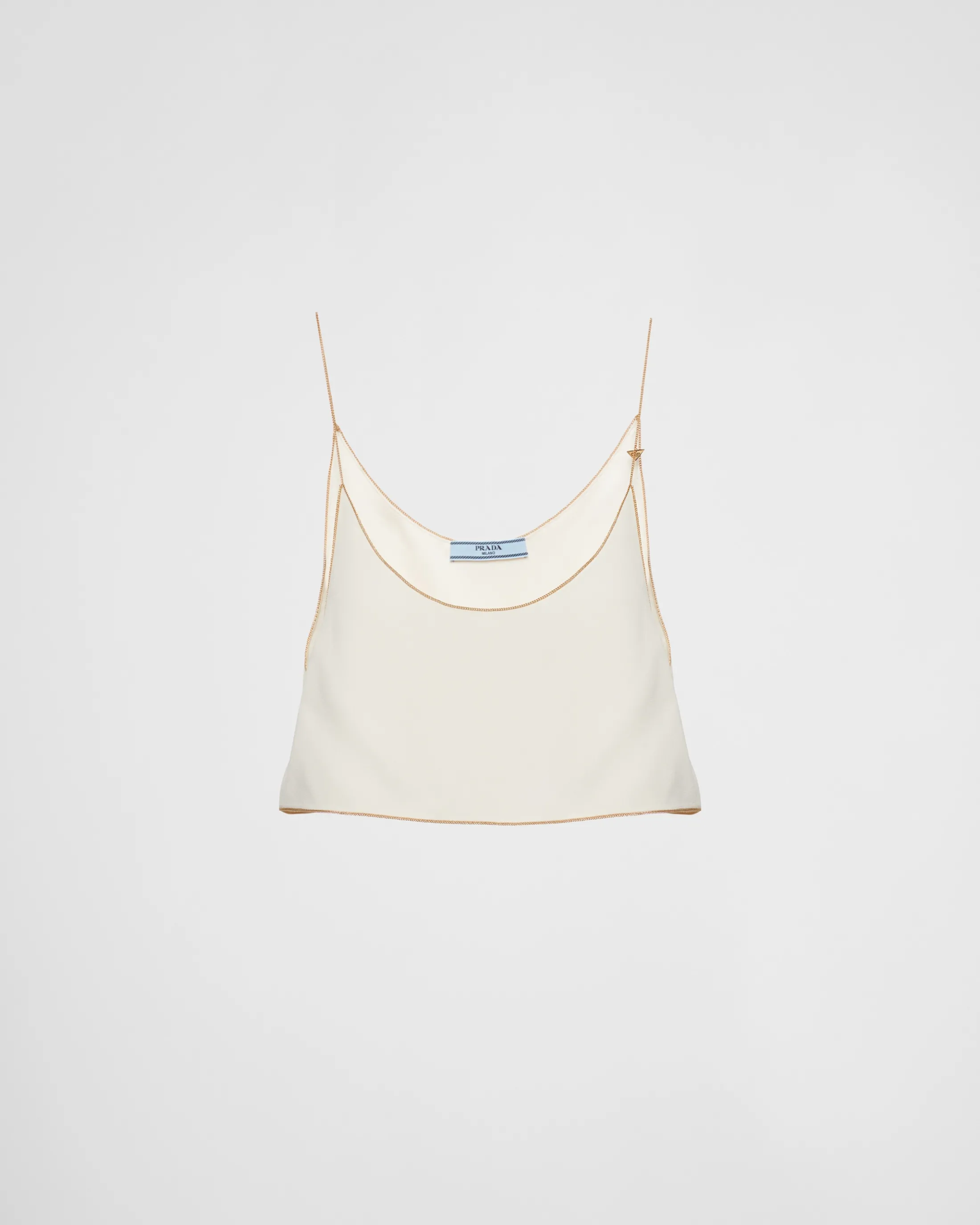 Prada Sablé top Natural Cheap