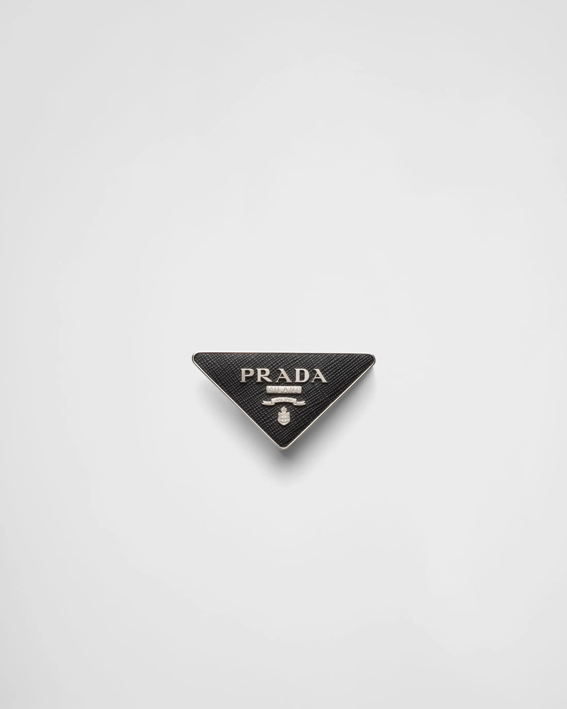 Prada Saffiano belt buckle Black Sale