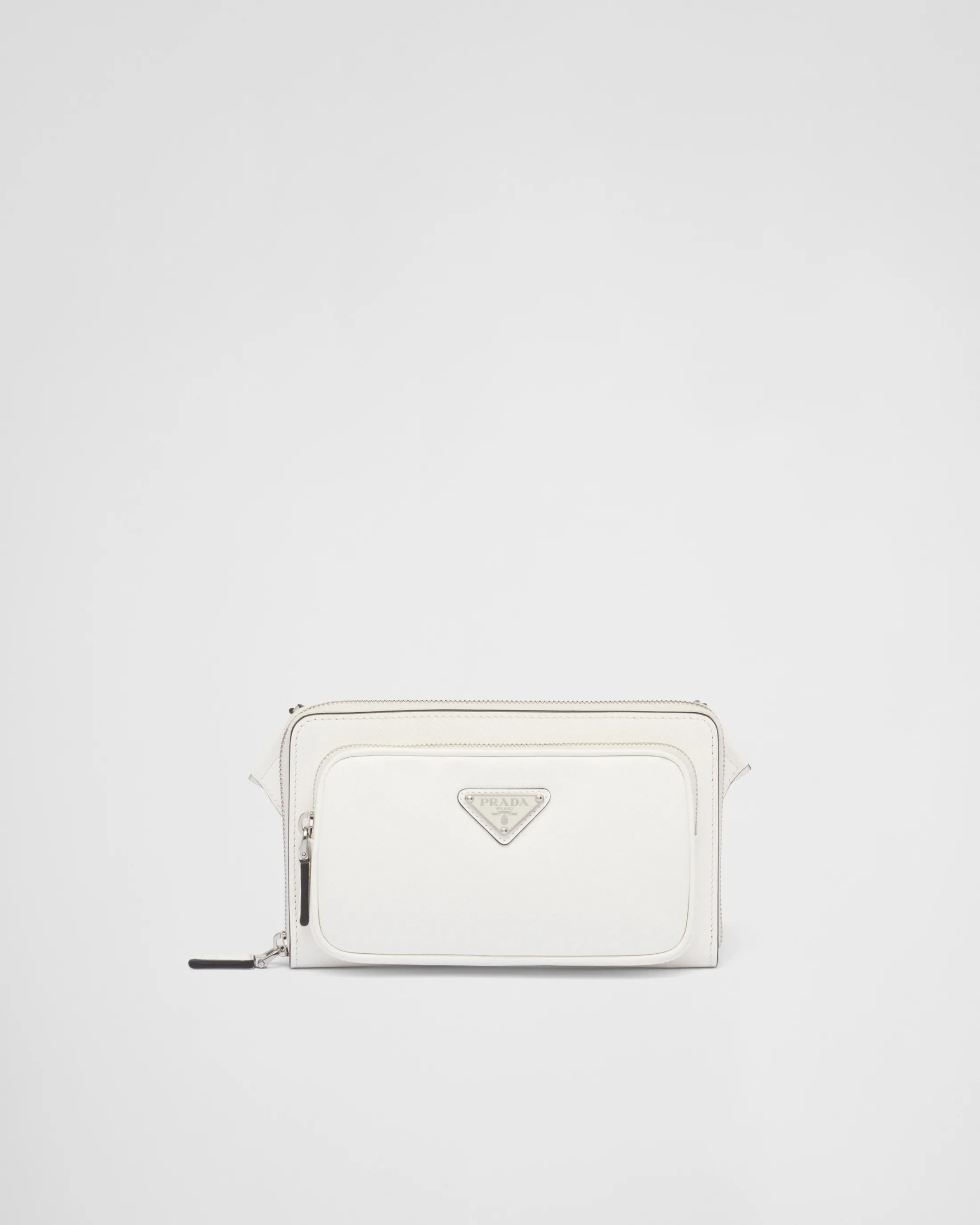 Prada Saffiano leather belt bag White Cheap