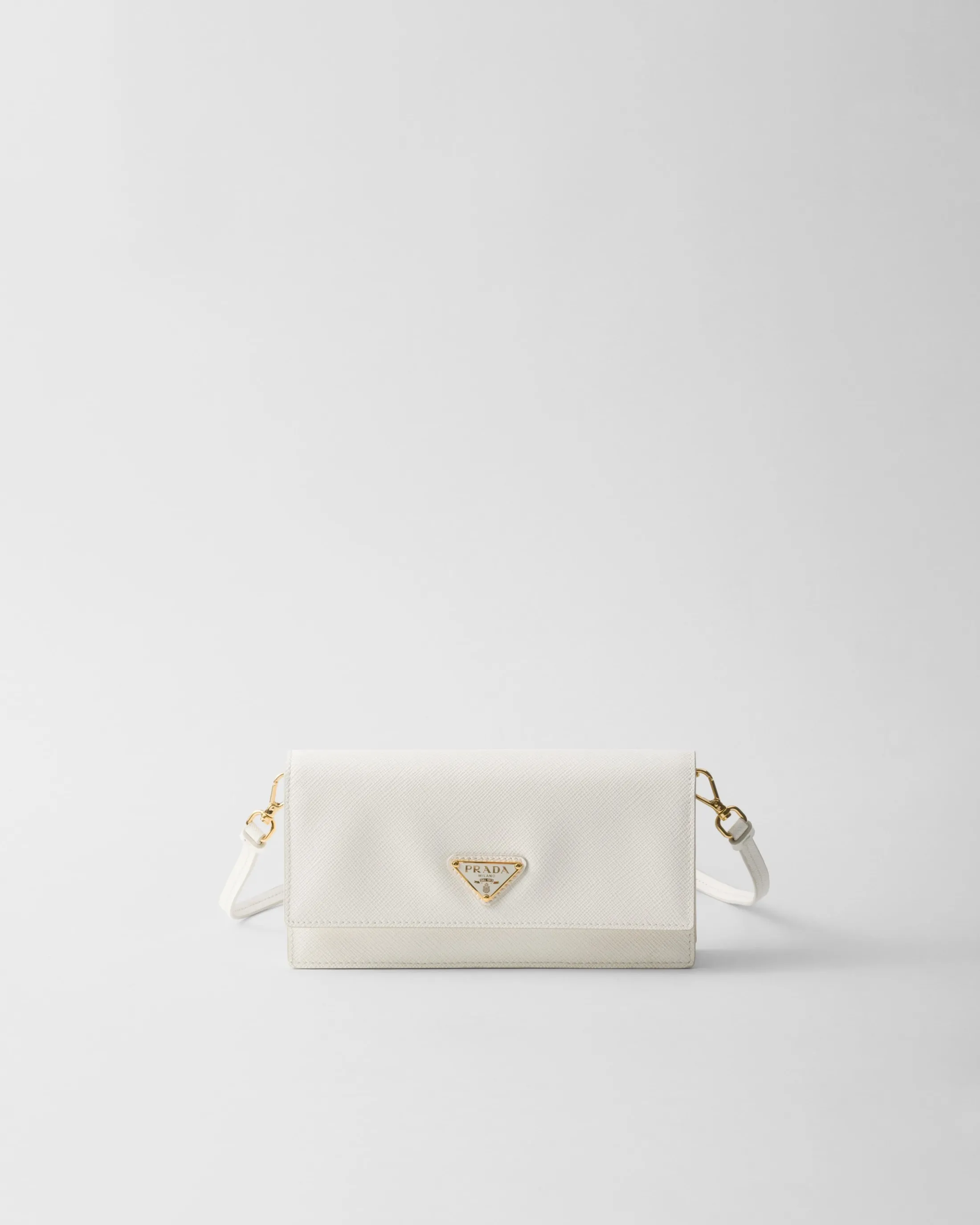 Prada Saffiano leather mini-bag White Best