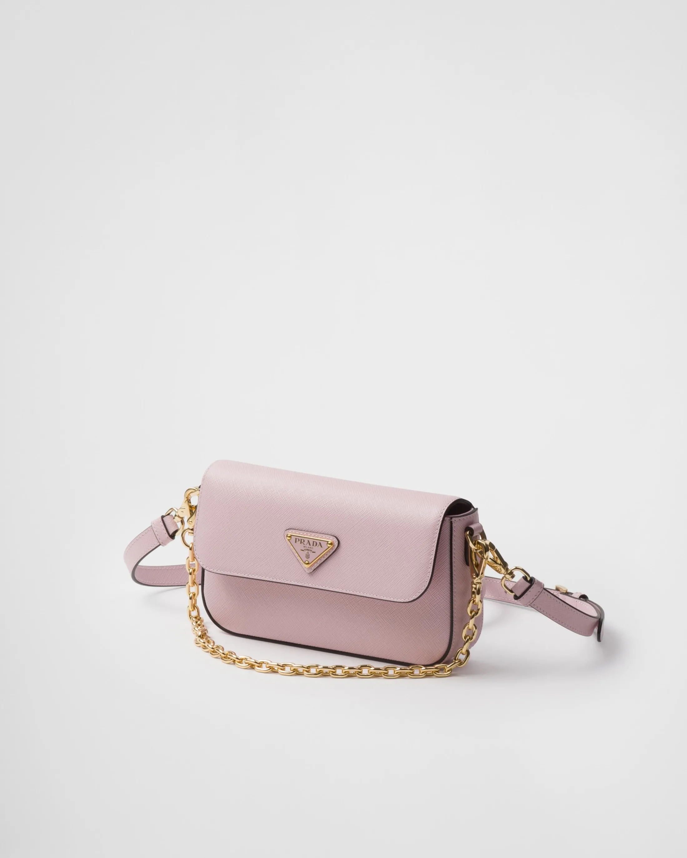 Prada Saffiano leather mini-bag Alabaster New