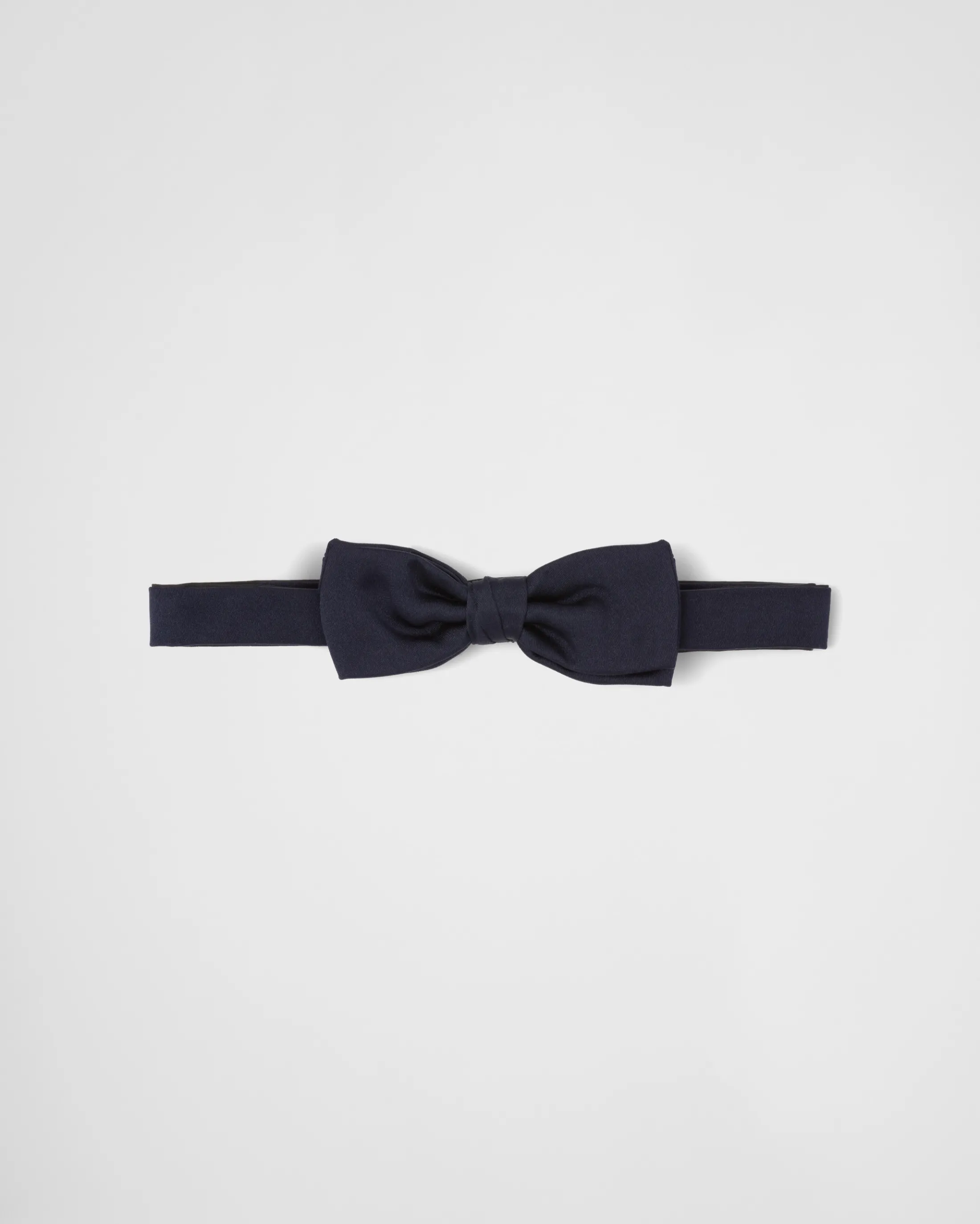 Prada Satin bow-tie Navy Store