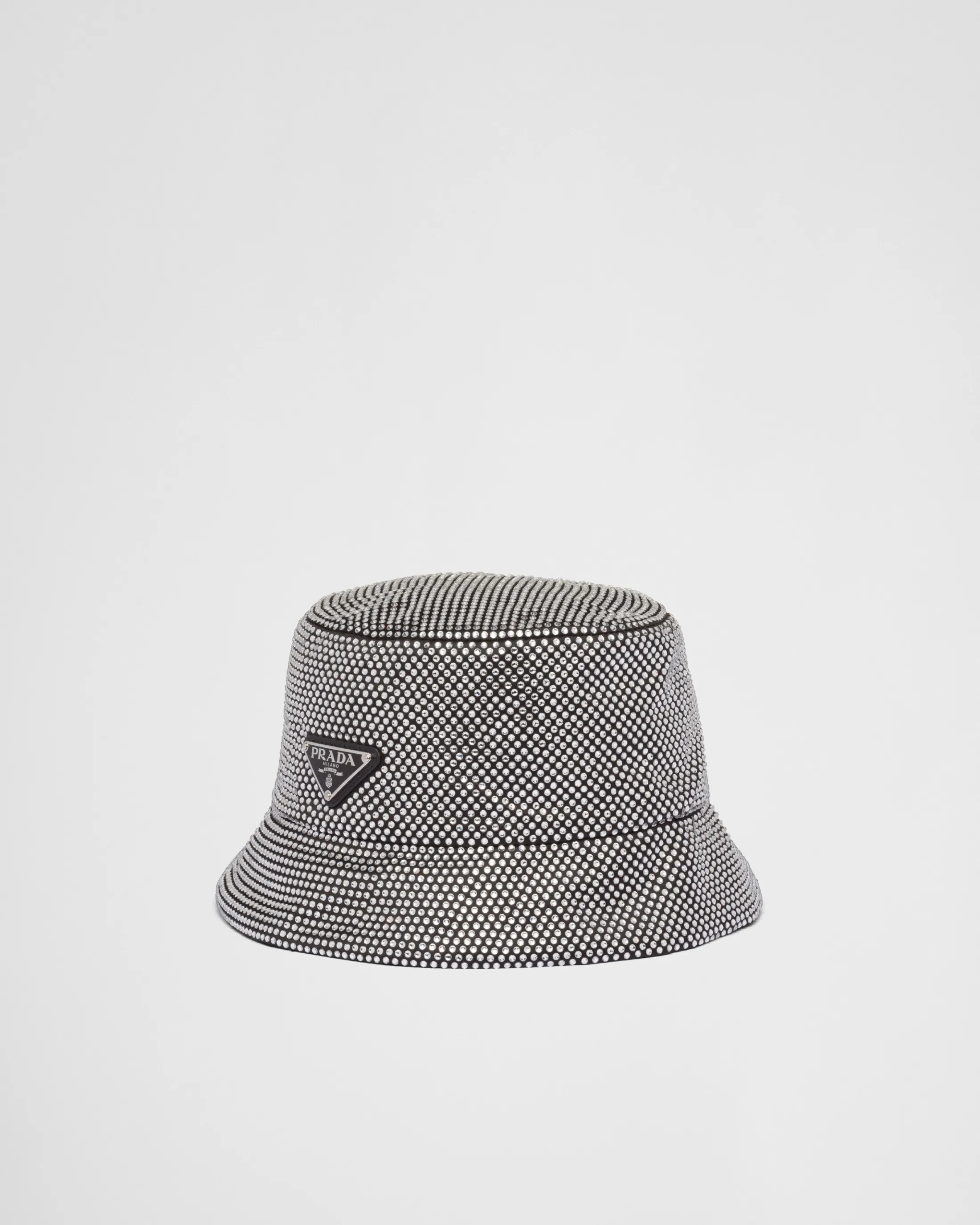 Prada Satin bucket hat with s Crystal Store