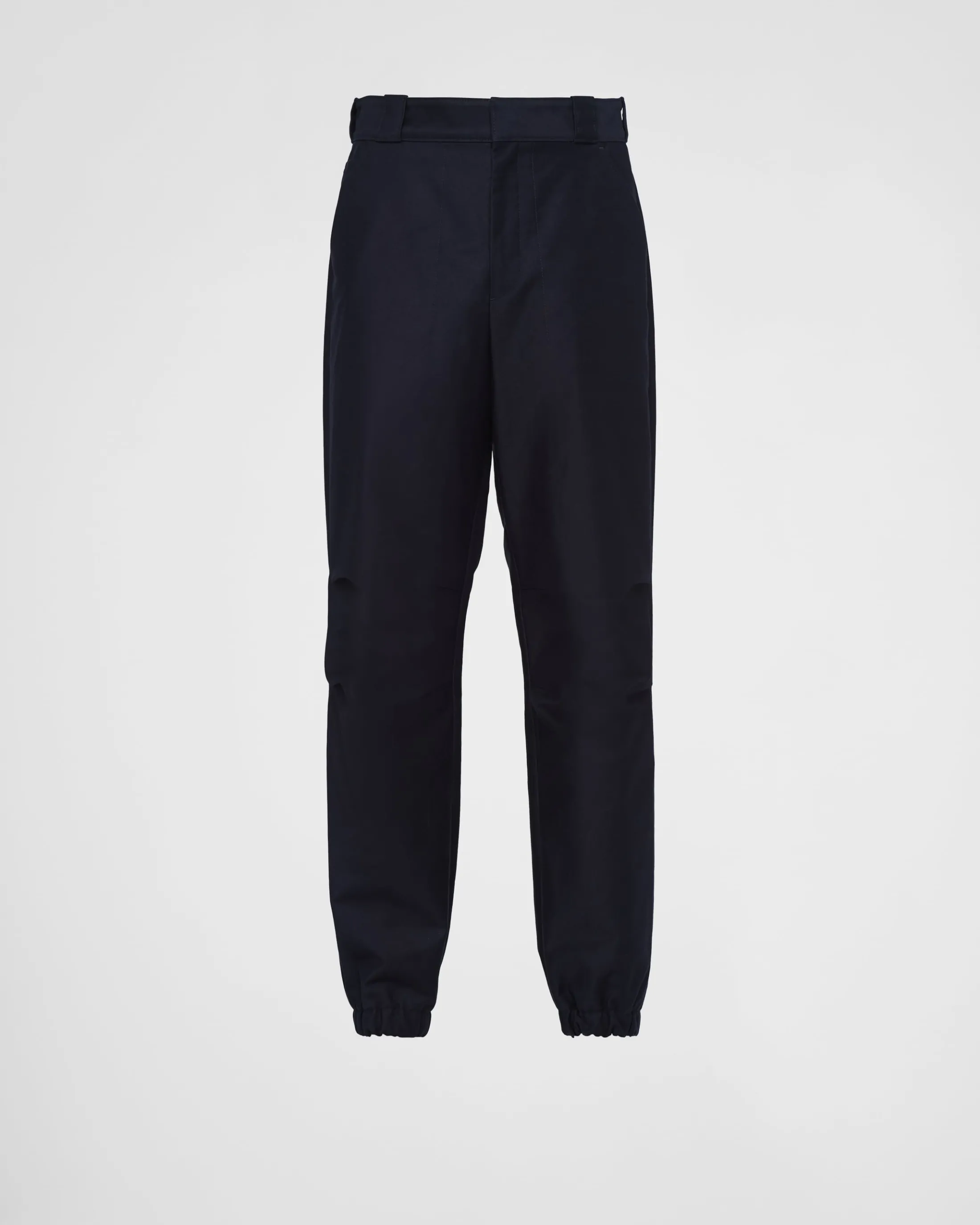 Prada Satin cotton pants Blue Online