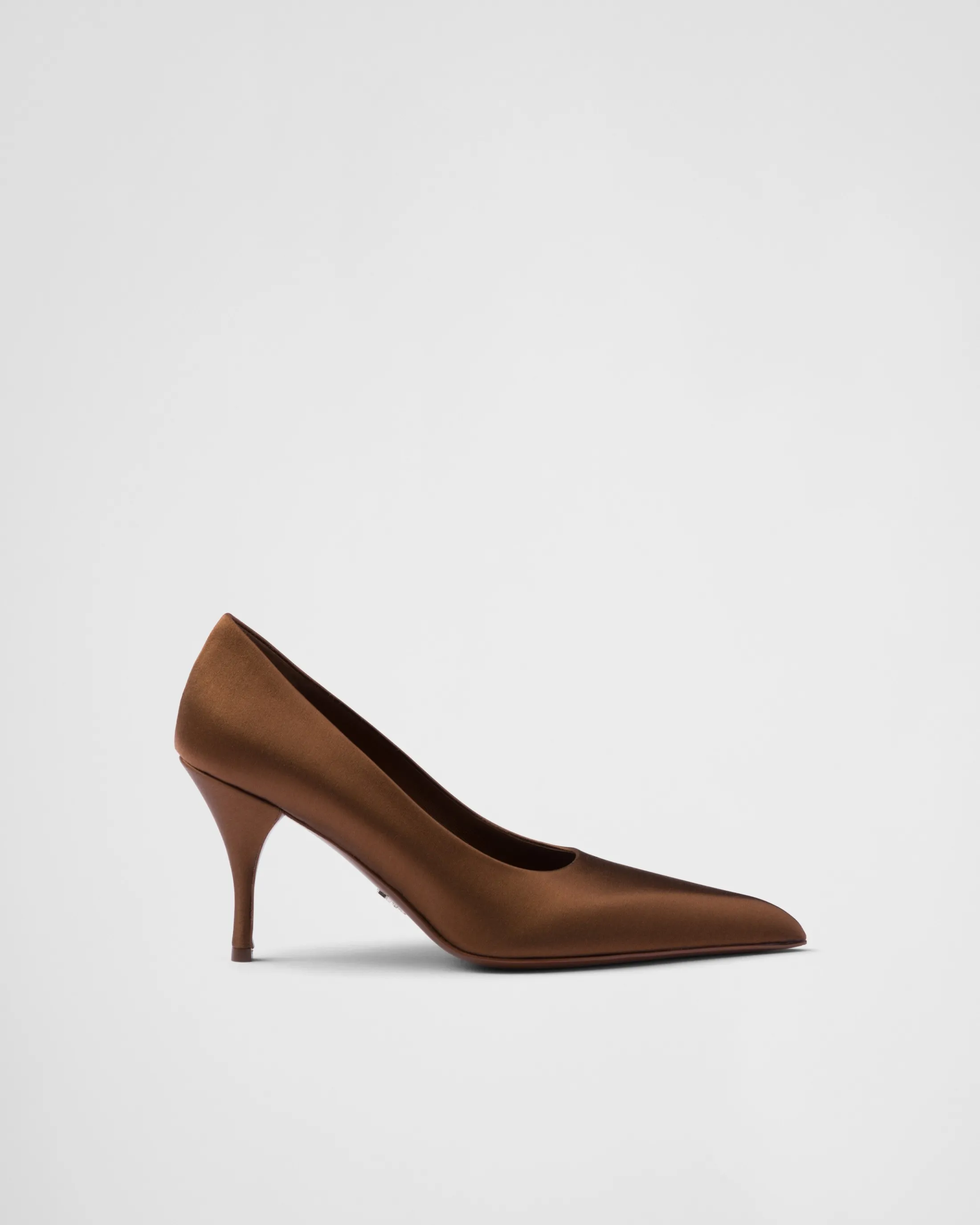 Prada Satin pumps Tobacco Best