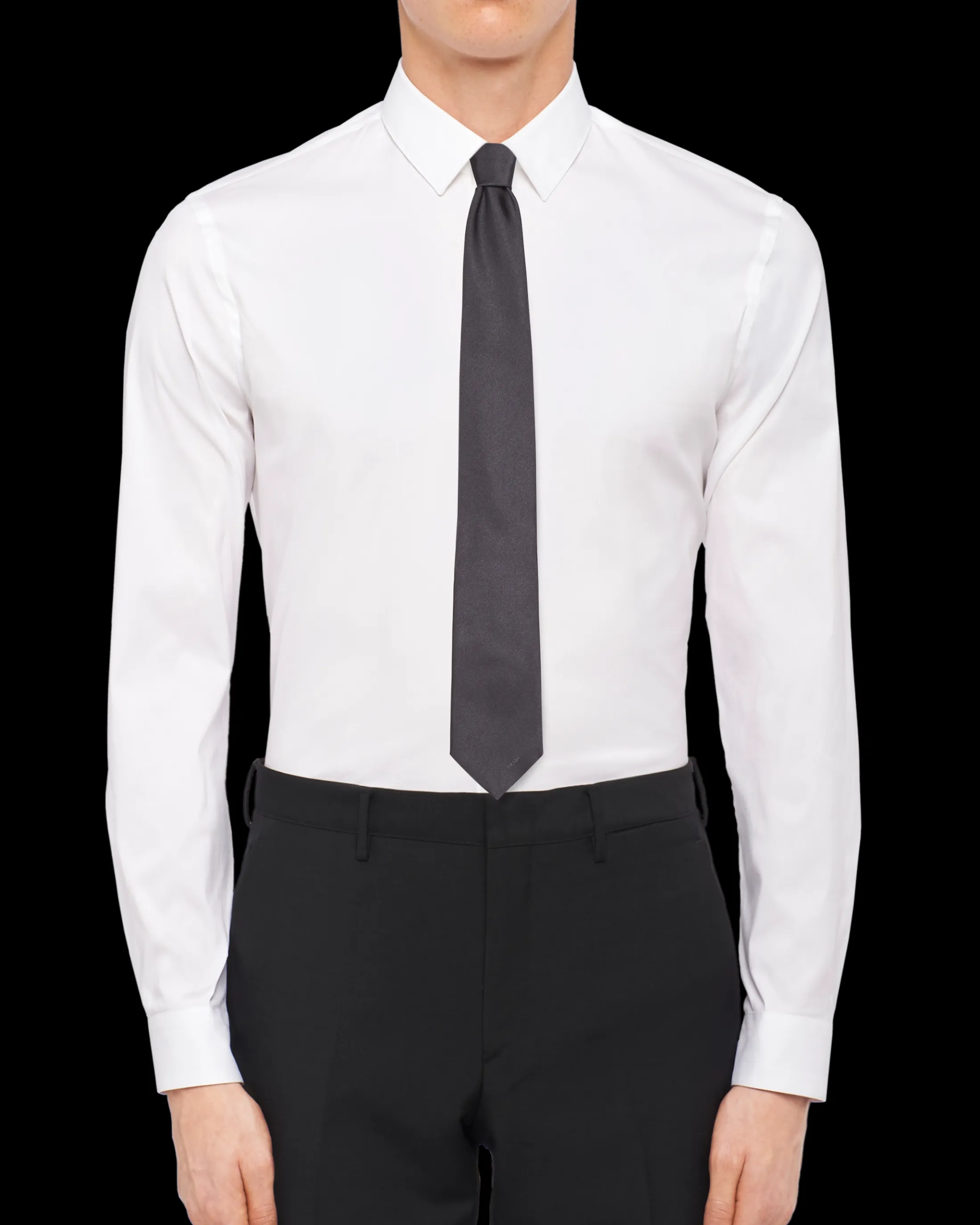 Prada Satin tie Smokygray Store