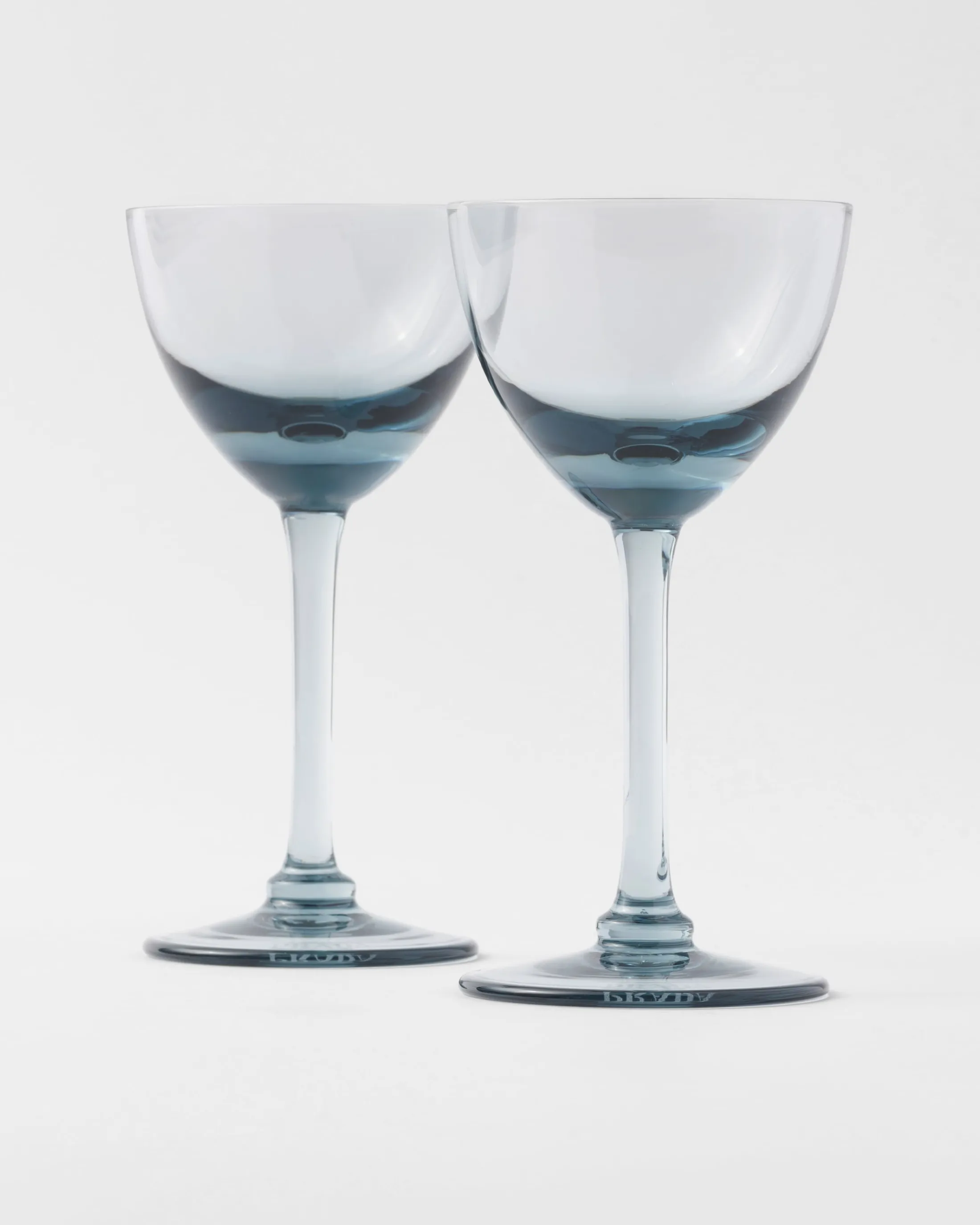 Prada Set of two crystal cocktail glasses - New York Seablue Shop