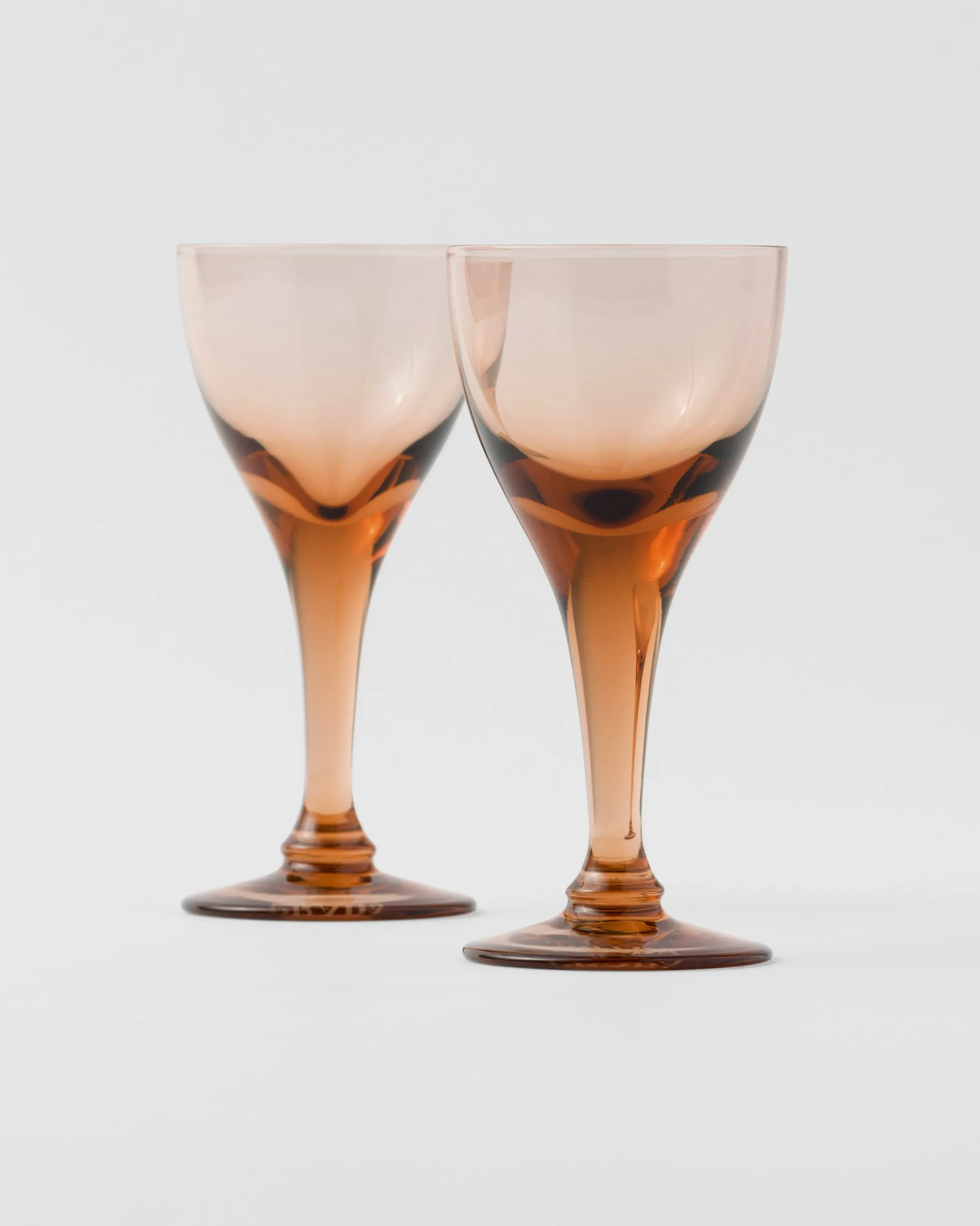 Prada Set of two crystal liqueur glasses - New York Onix Discount