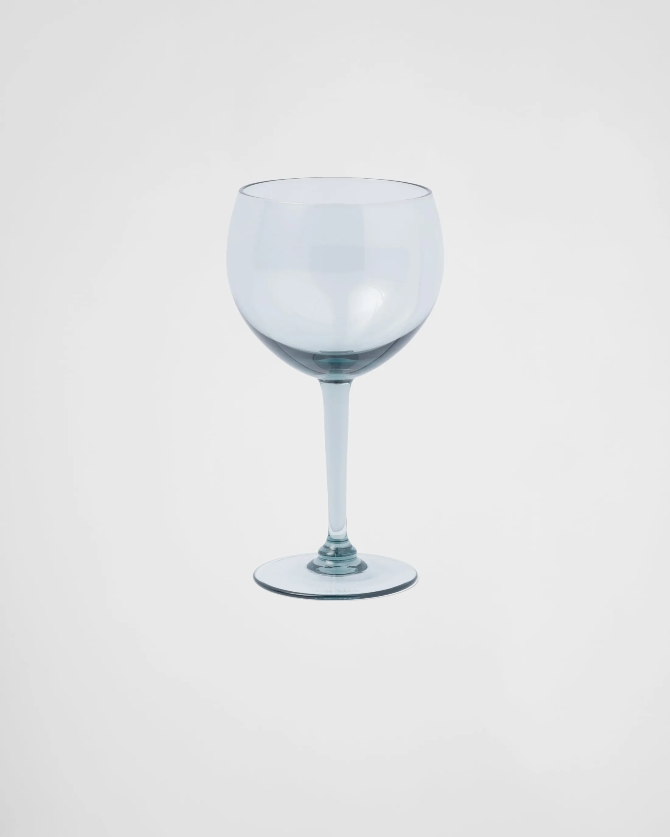 Prada Set of two crystal red wine glasses - New York Seablue Fashion