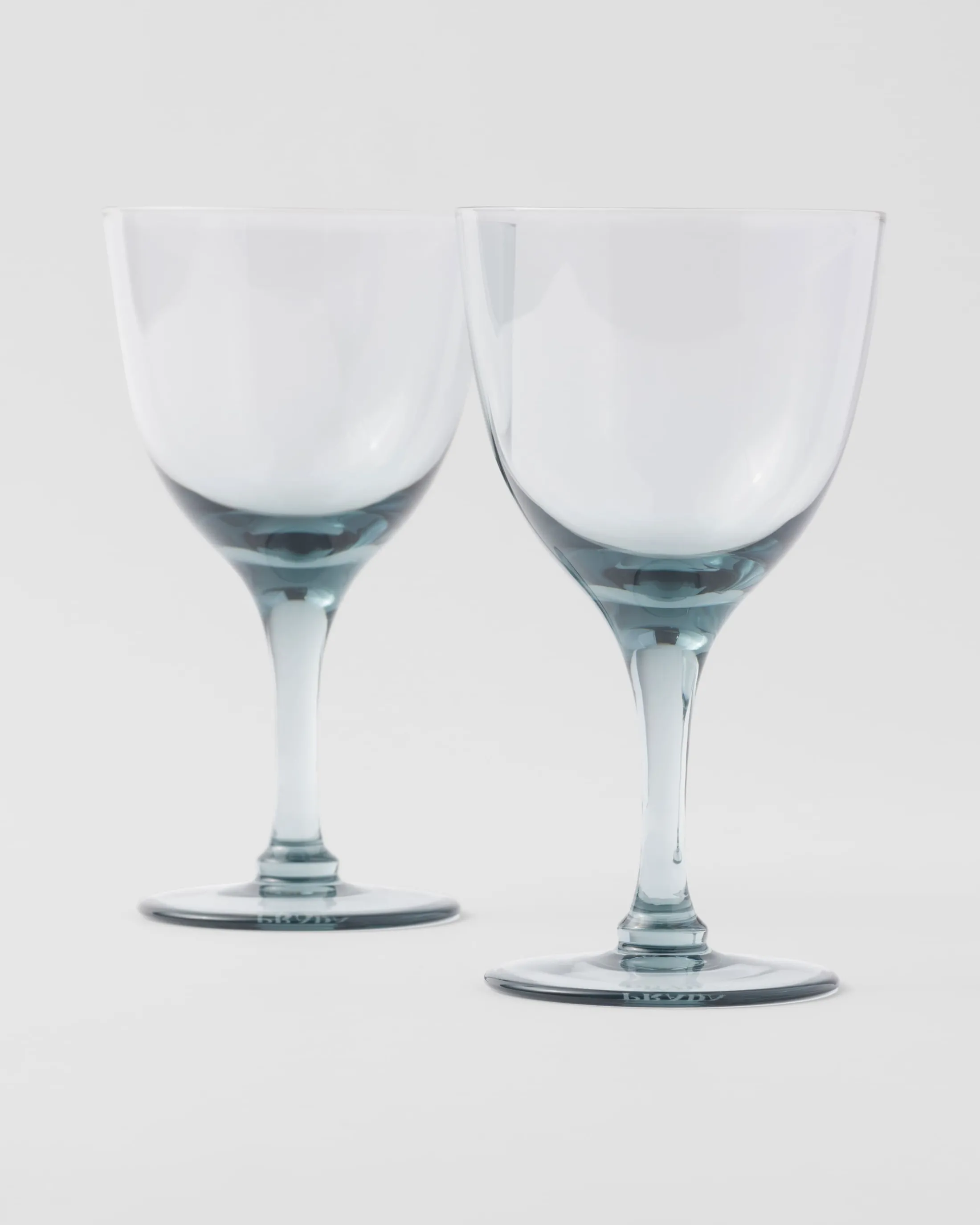 Prada Set of two crystal water glasses - New York Seablue Online