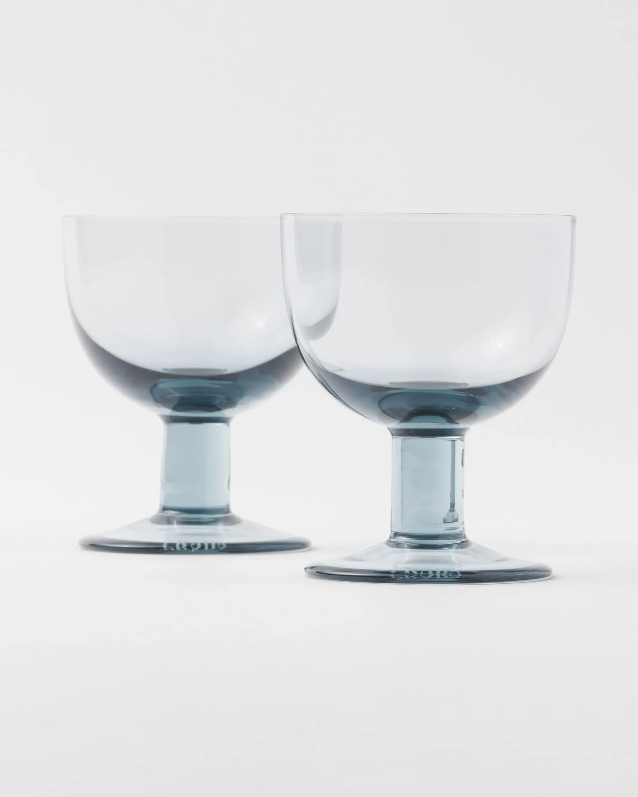 Prada Set of two crystal water glasses - Plinth Seablue Shop